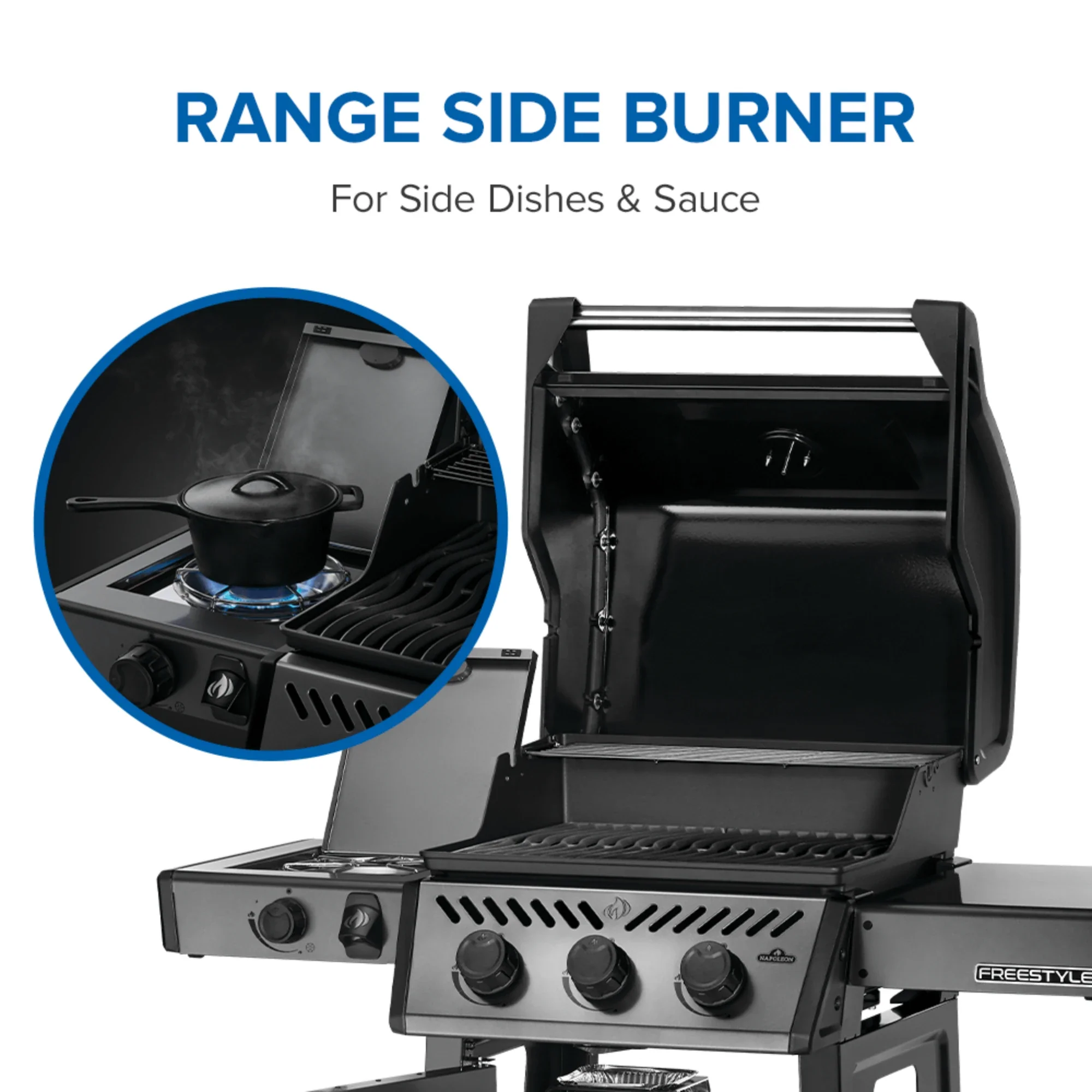 Napoleon F365DSBPGT-ECP Freestyle 365 SB with Range Side Burner - Image 8