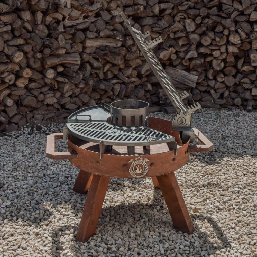 Fogues TX Petit Ram 80 Open Fire Argentine Wood and Charcoal Grill - Image 7