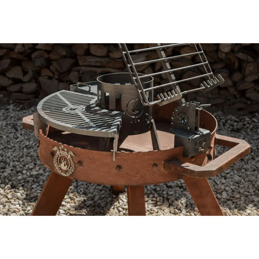 Fogues TX Petit Ram 80 Open Fire Argentine Wood and Charcoal Grill - Image 8
