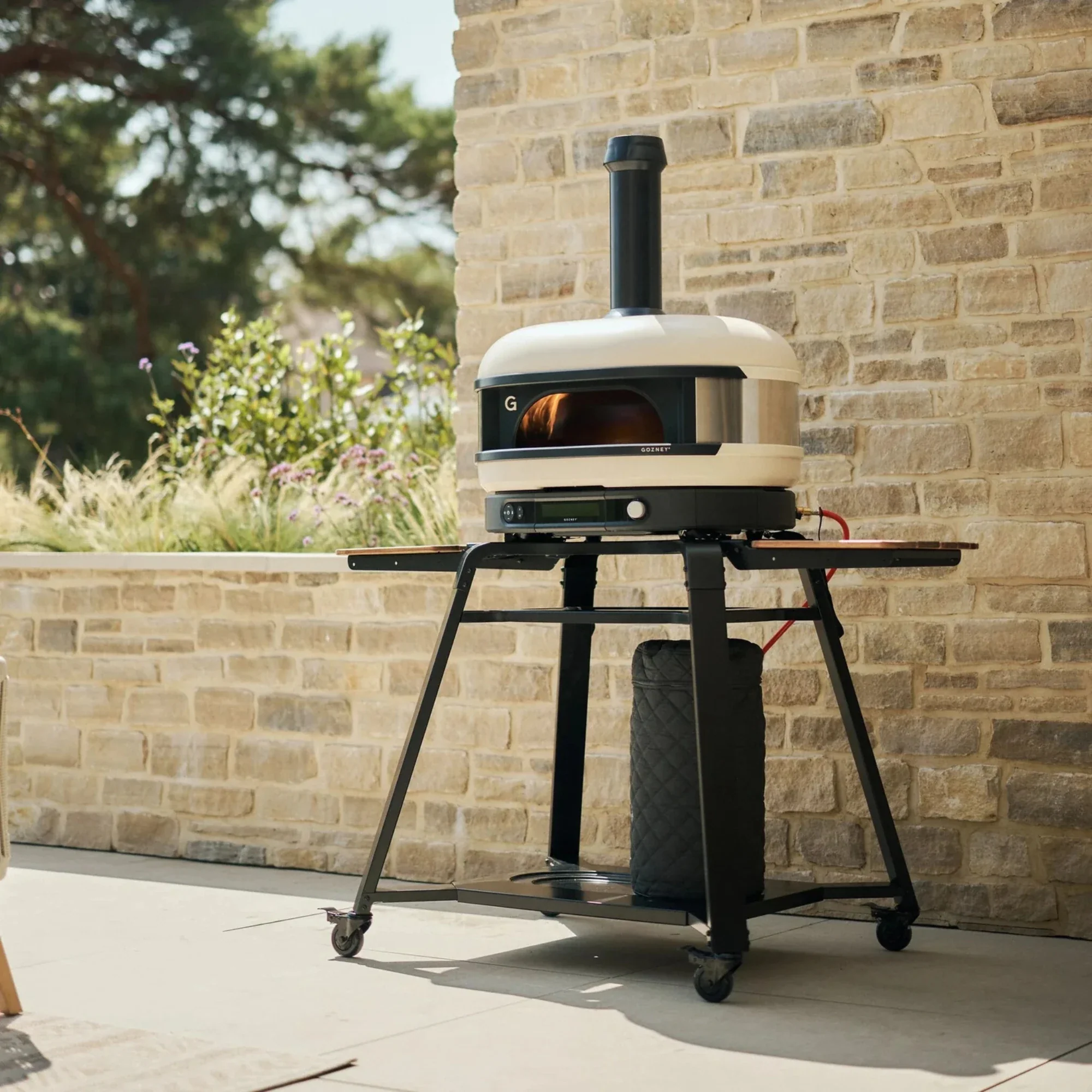 Gozney Dome Gen 2 Bone Dual Fuel Built-In Outdoor Pizza Oven - Image 4