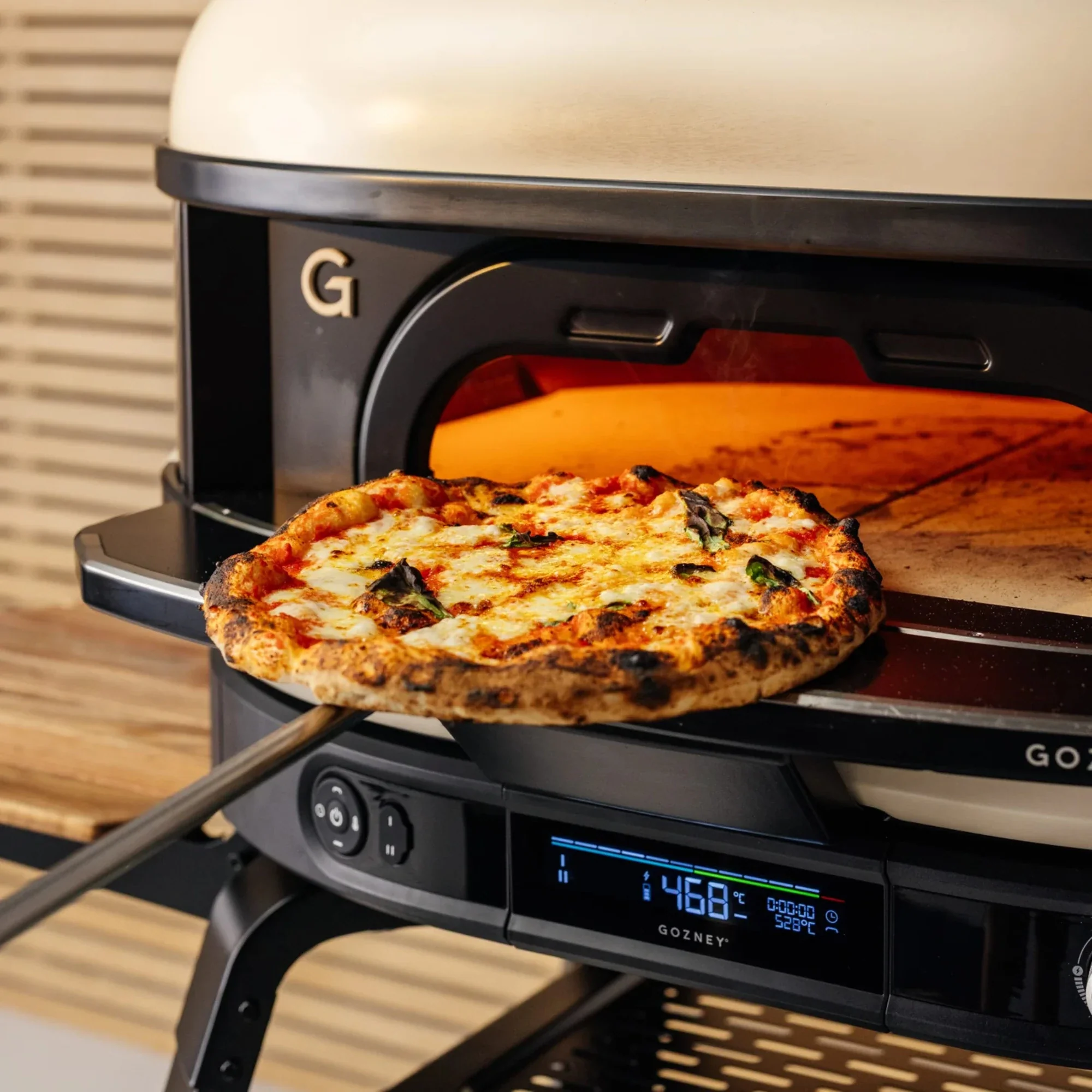 Gozney Dome Gen 2 Bone Dual Fuel Built-In Outdoor Pizza Oven - Image 5