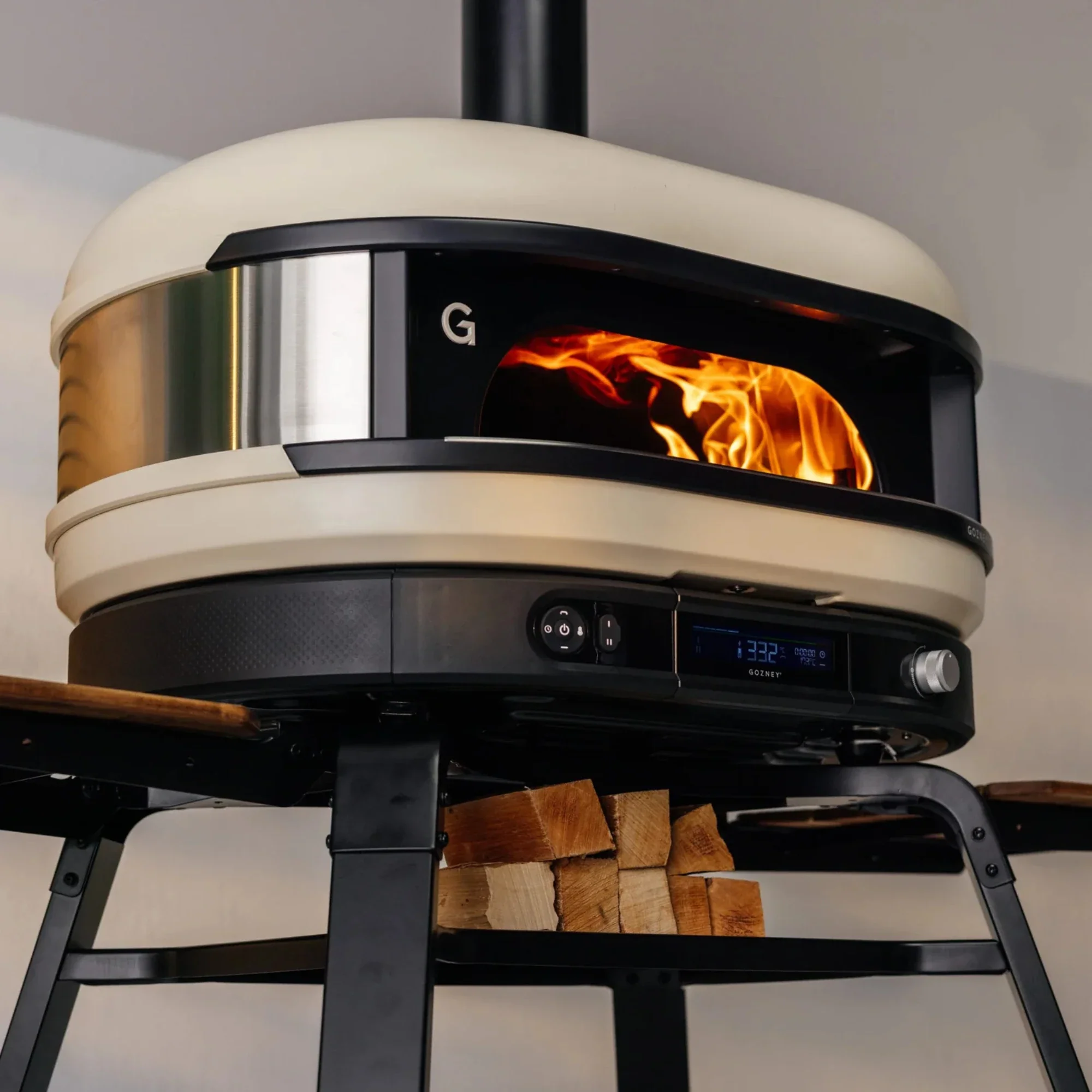 Gozney Dome Gen 2 Bone Dual Fuel Built-In Outdoor Pizza Oven - Image 6