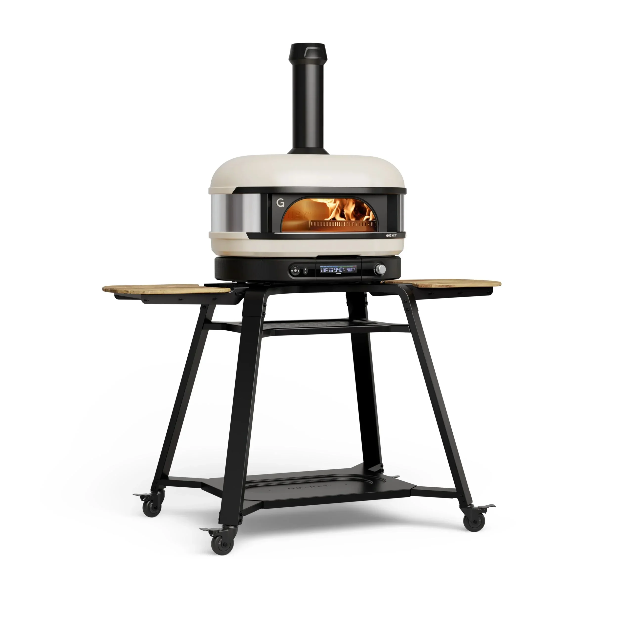 Gozney Dome Gen 2 Bone Dual Fuel Freestanding Outdoor Pizza Oven