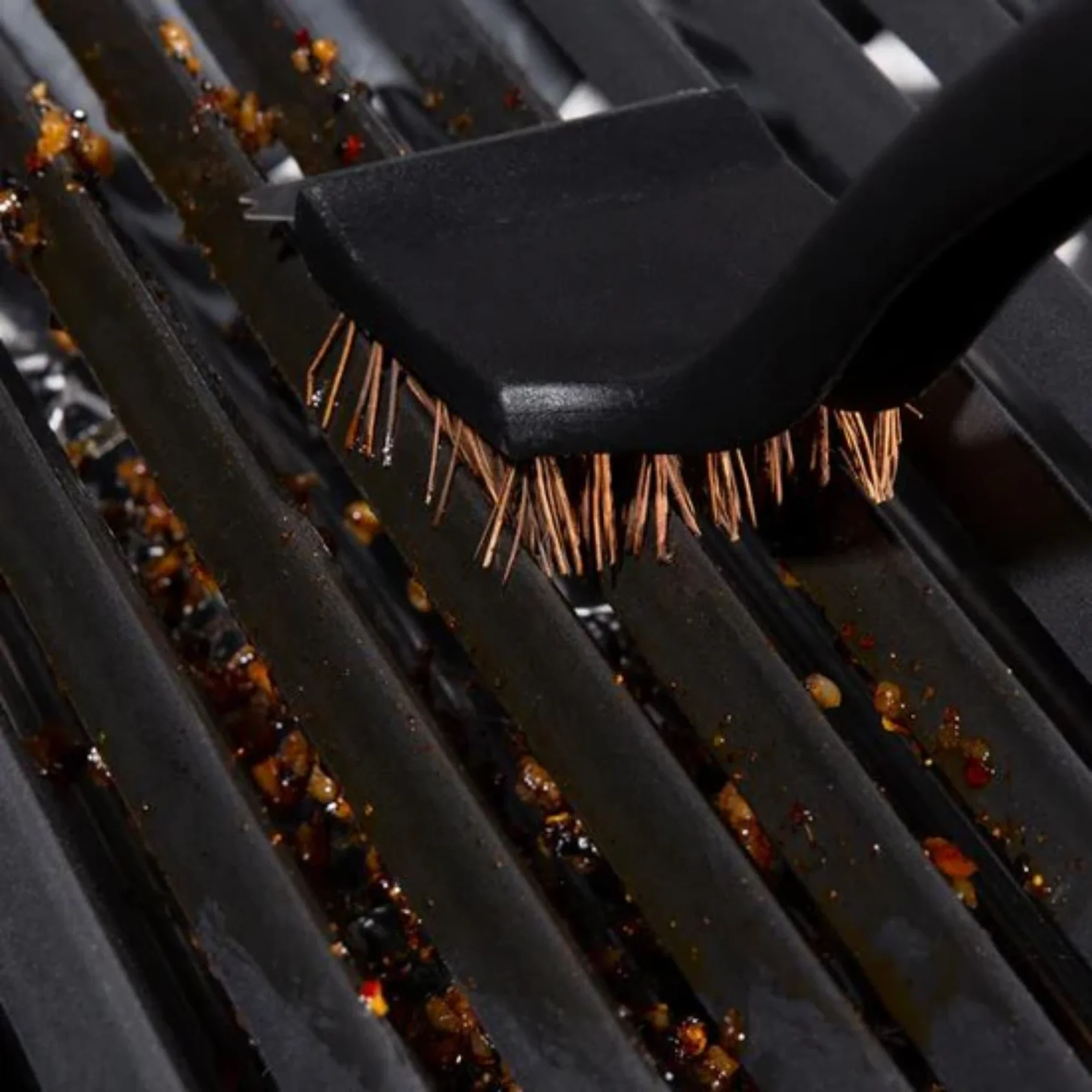 GrillPro 17 Inch Long Handle Palmyra Grill Brush - Image 4