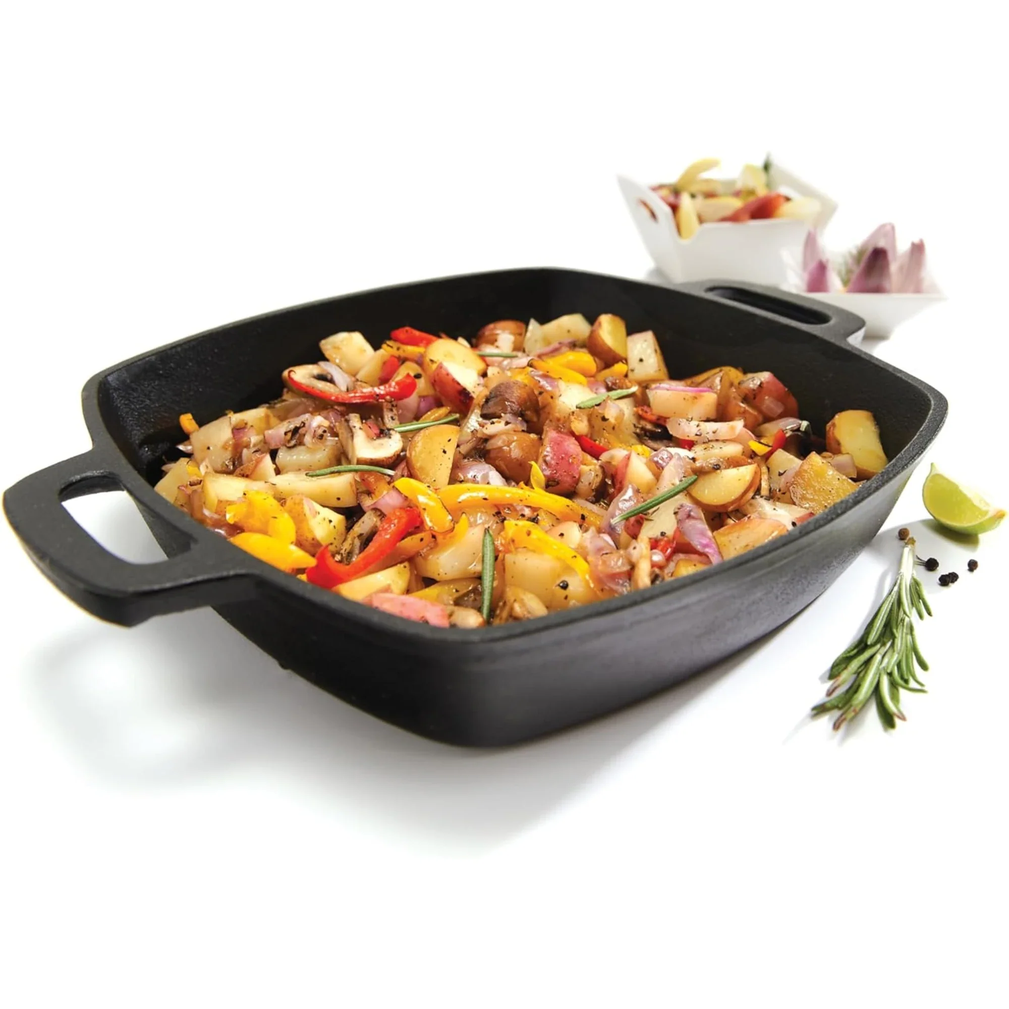 GrillPro Cast Iron Square Pan - Image 3