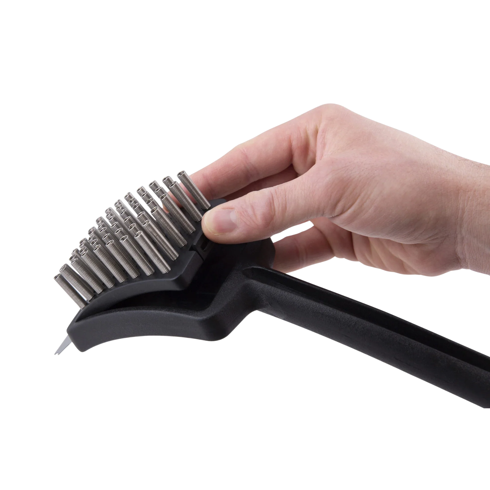GrillPro Coil Spring Grill Brush with Replacement Head - Image 2