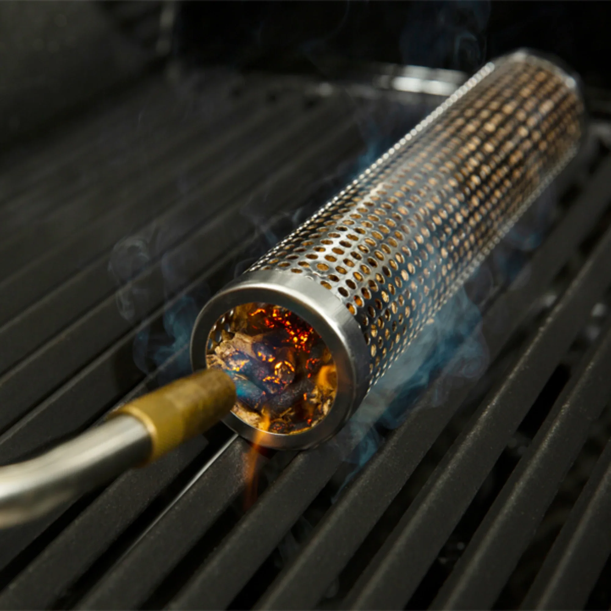 GrillPro Pellet Tube with Brush - Image 3