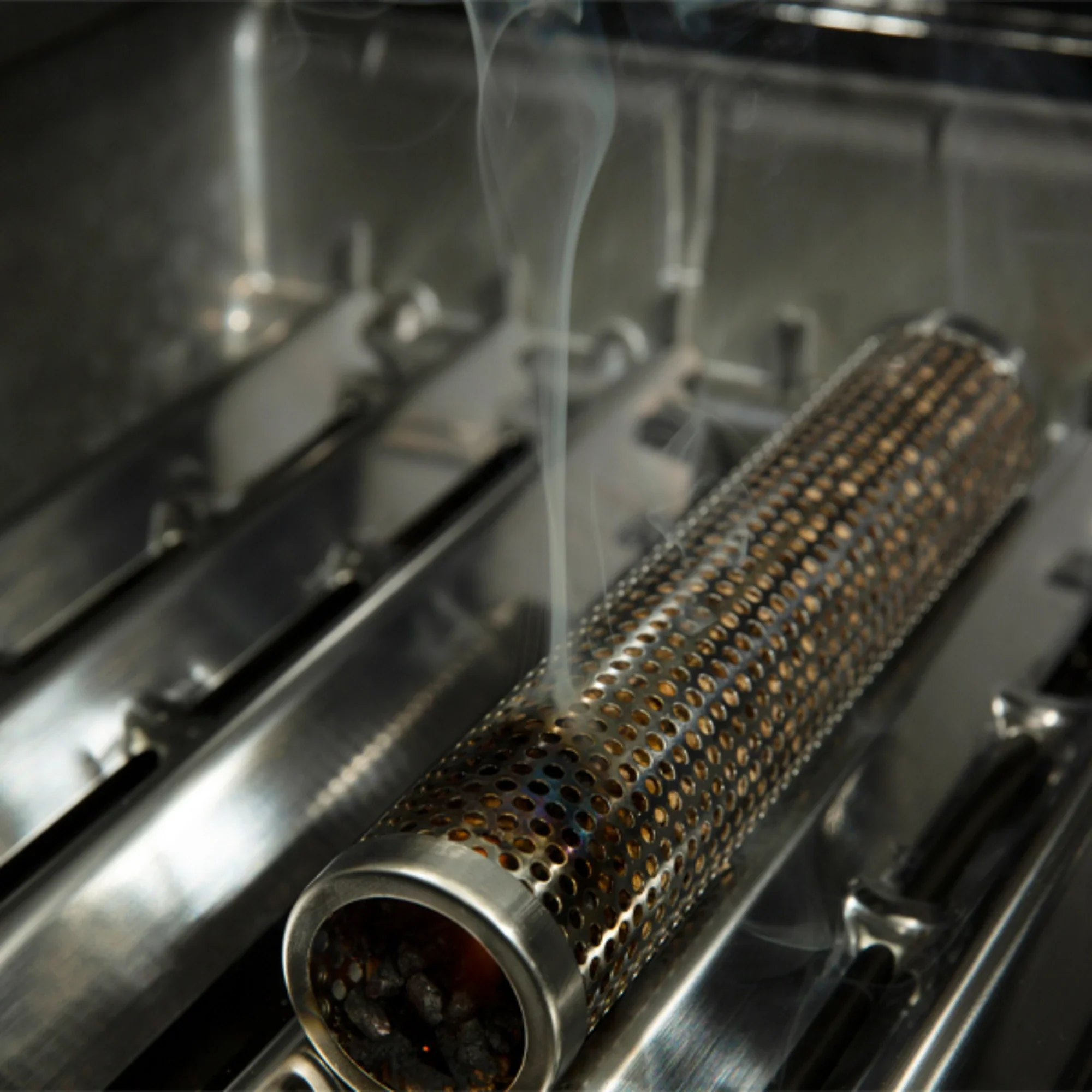 GrillPro Pellet Tube with Brush - Image 4