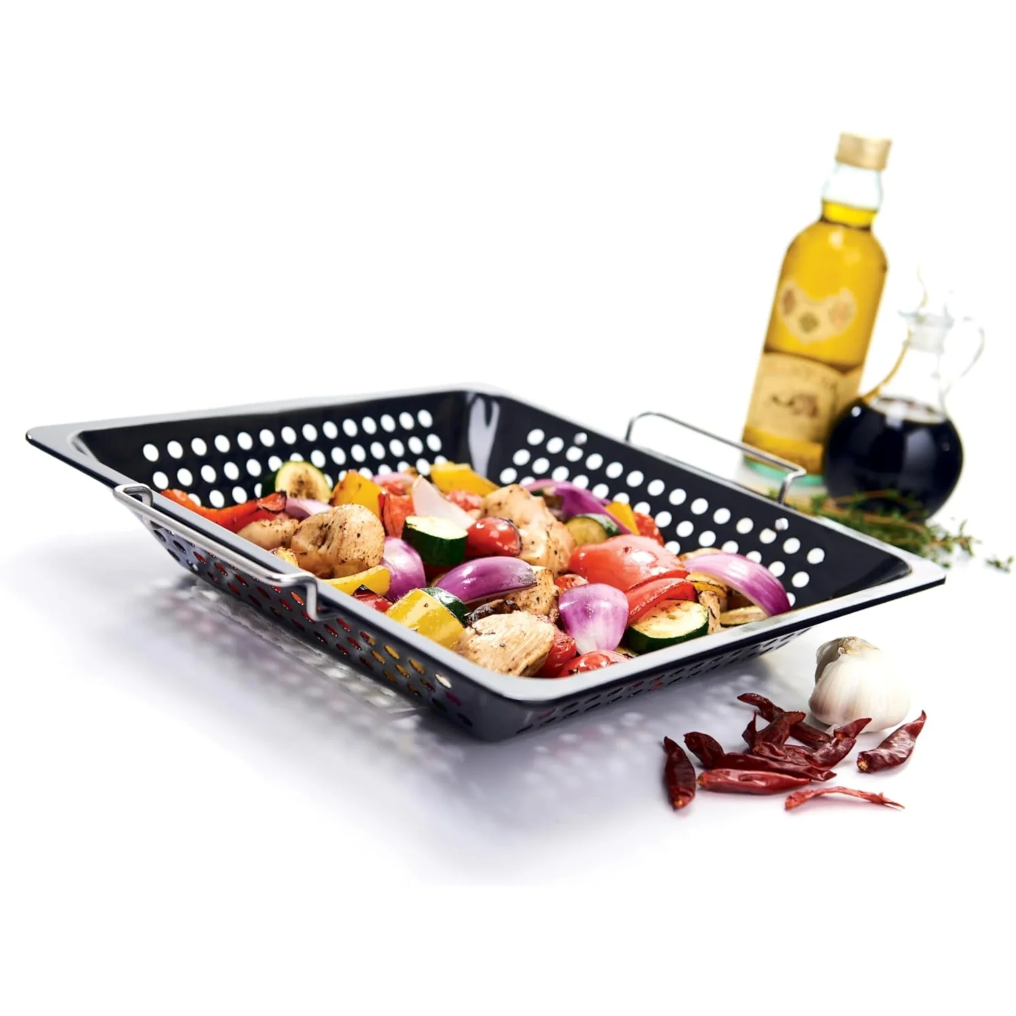 GrillPro Square Wok Topper Black - Image 2
