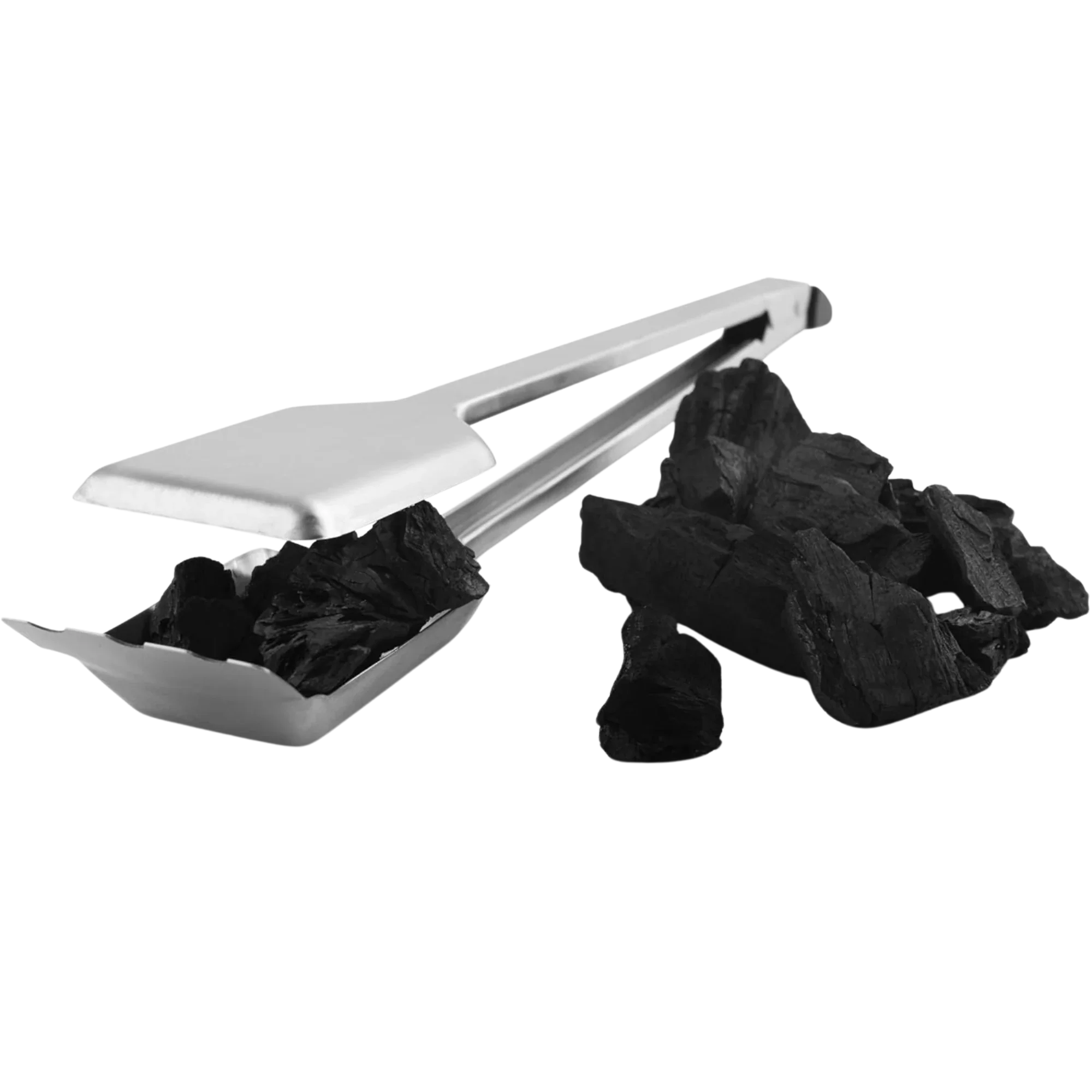 GrillPro Stainless Steel Charcoal Tong/Rake - Image 3