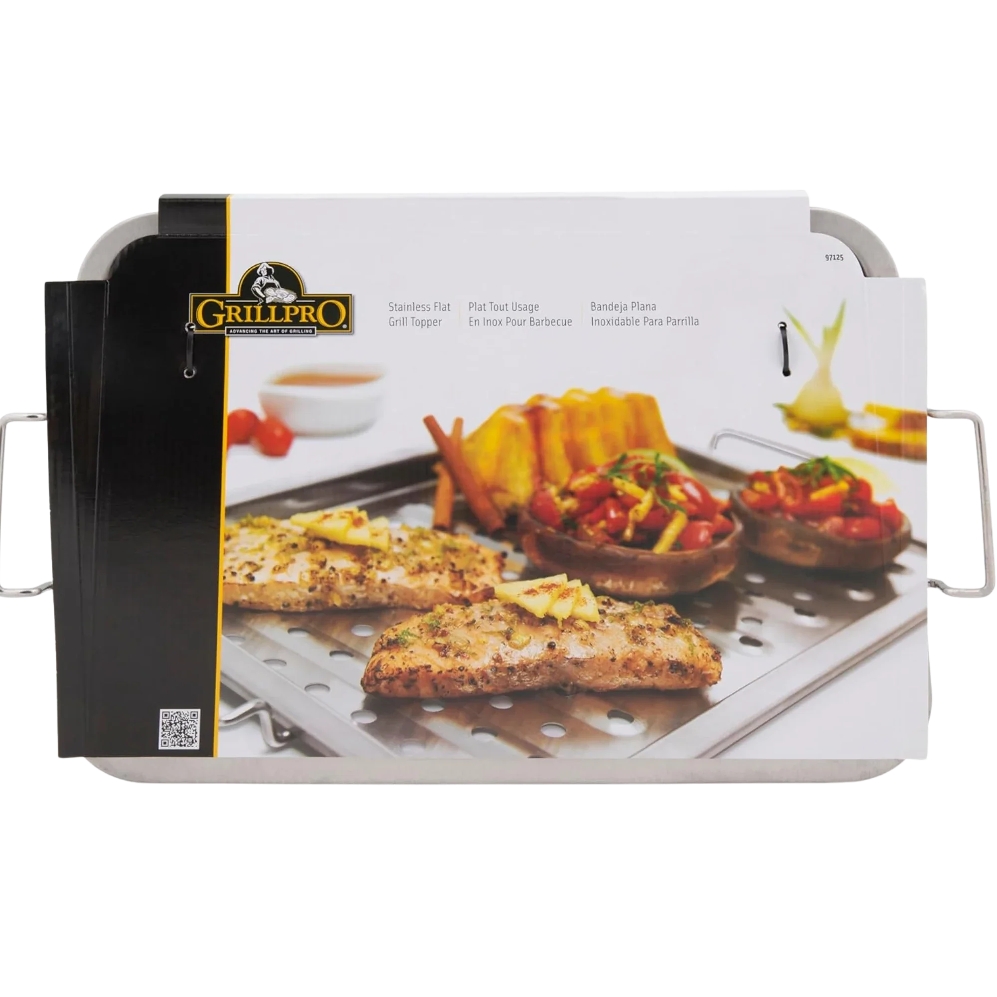GrillPro Stainless Steel Grill Topper - Image 2