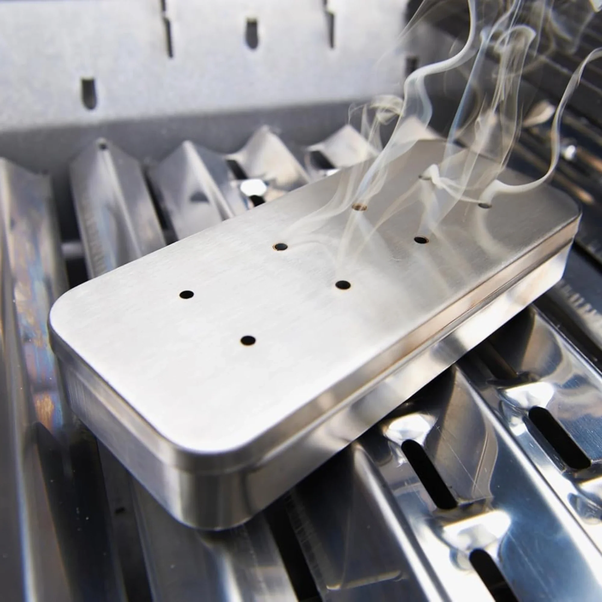 GrillPro Stainless Steel Smoker Box - Image 2