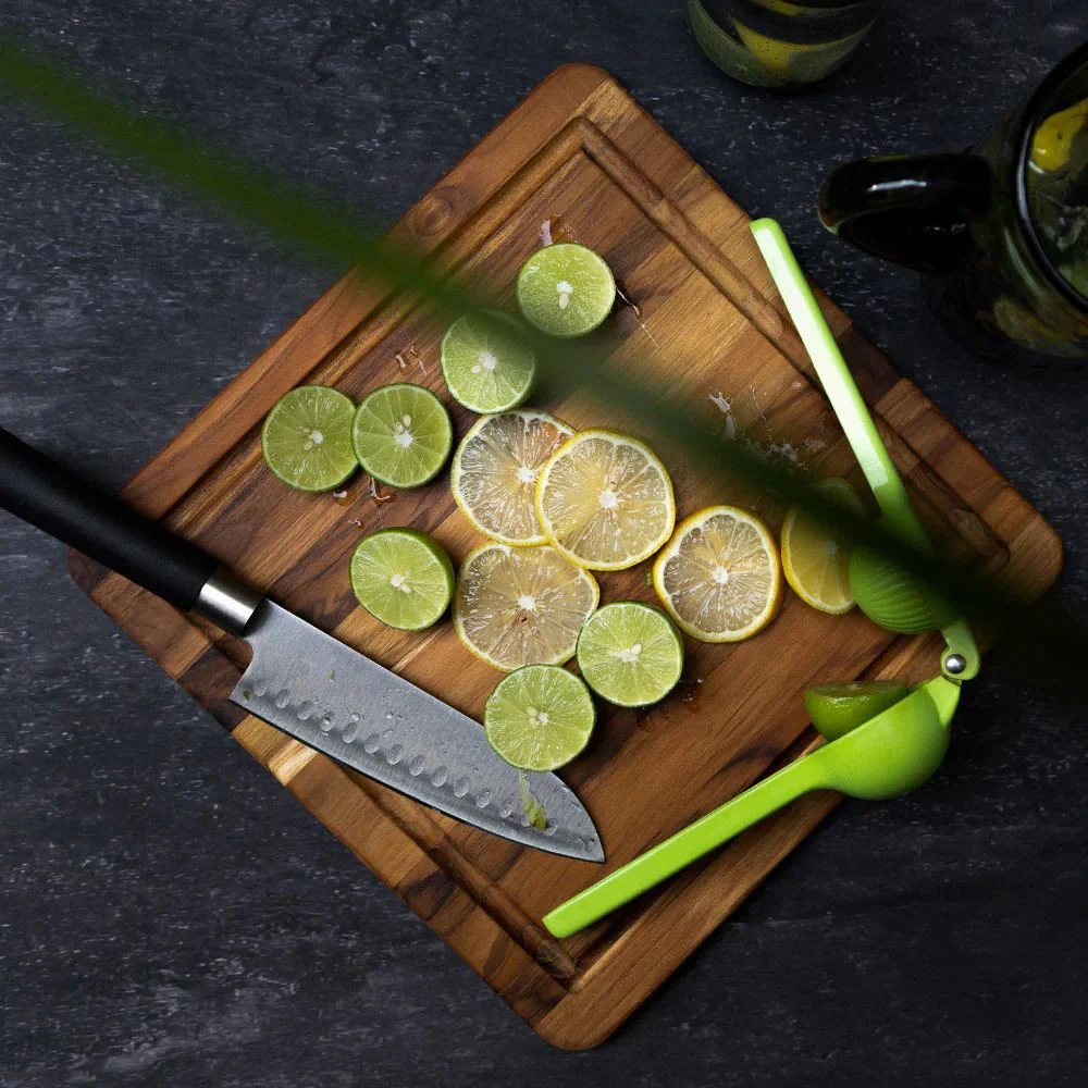 Teak Haus Essential Square Cutting Board - Image 3