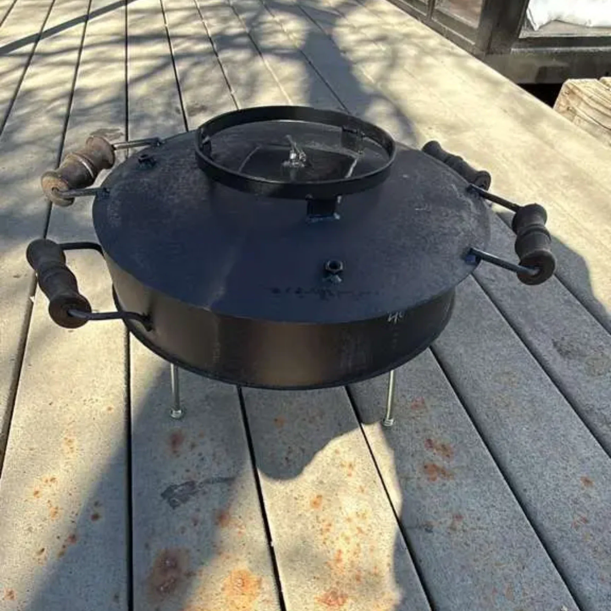 GW Store BBQ Plow Disc w/ Lid