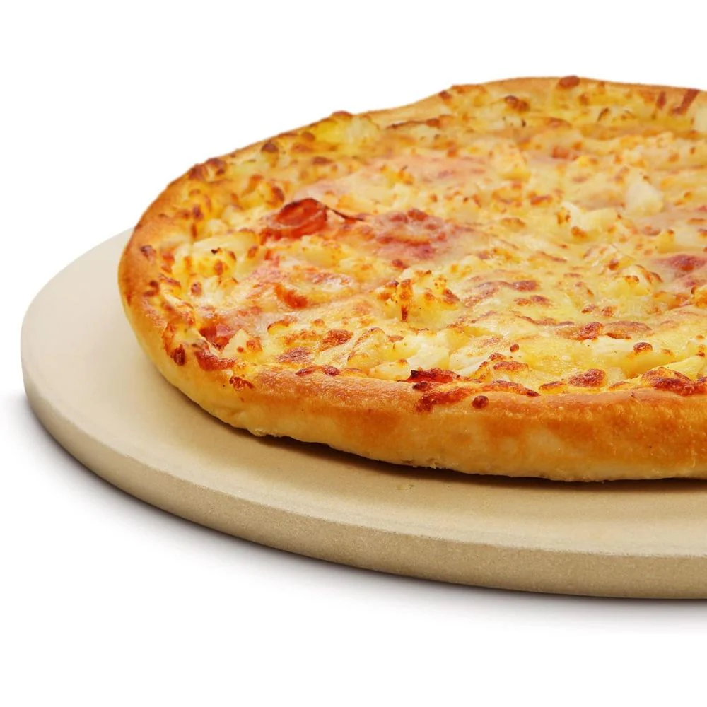 Humos 15-Inch Durable & Safe Round Pizza Ceramic Stone - Image 6
