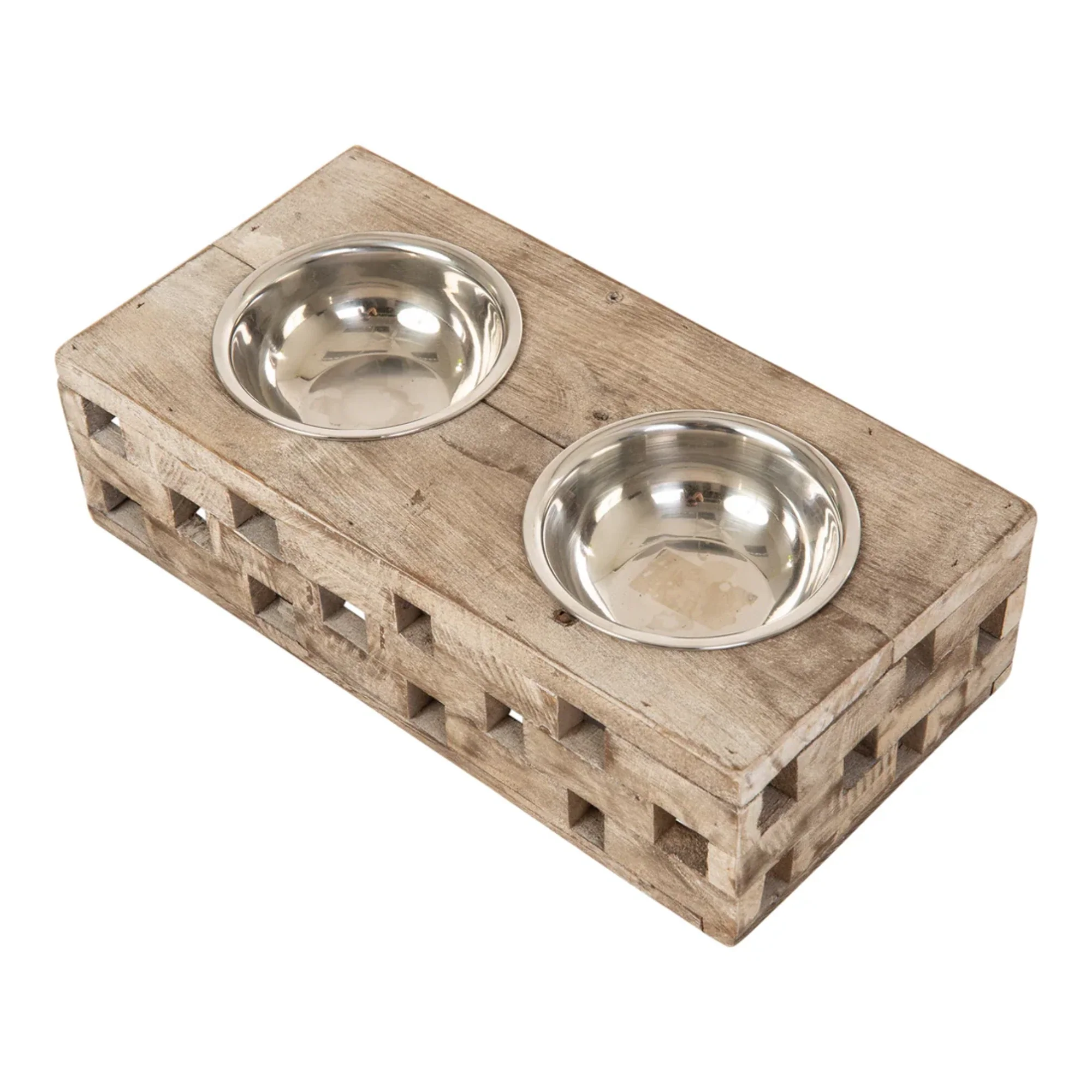Huntley Pet Berjen Block Small Double Feeder - Image 6