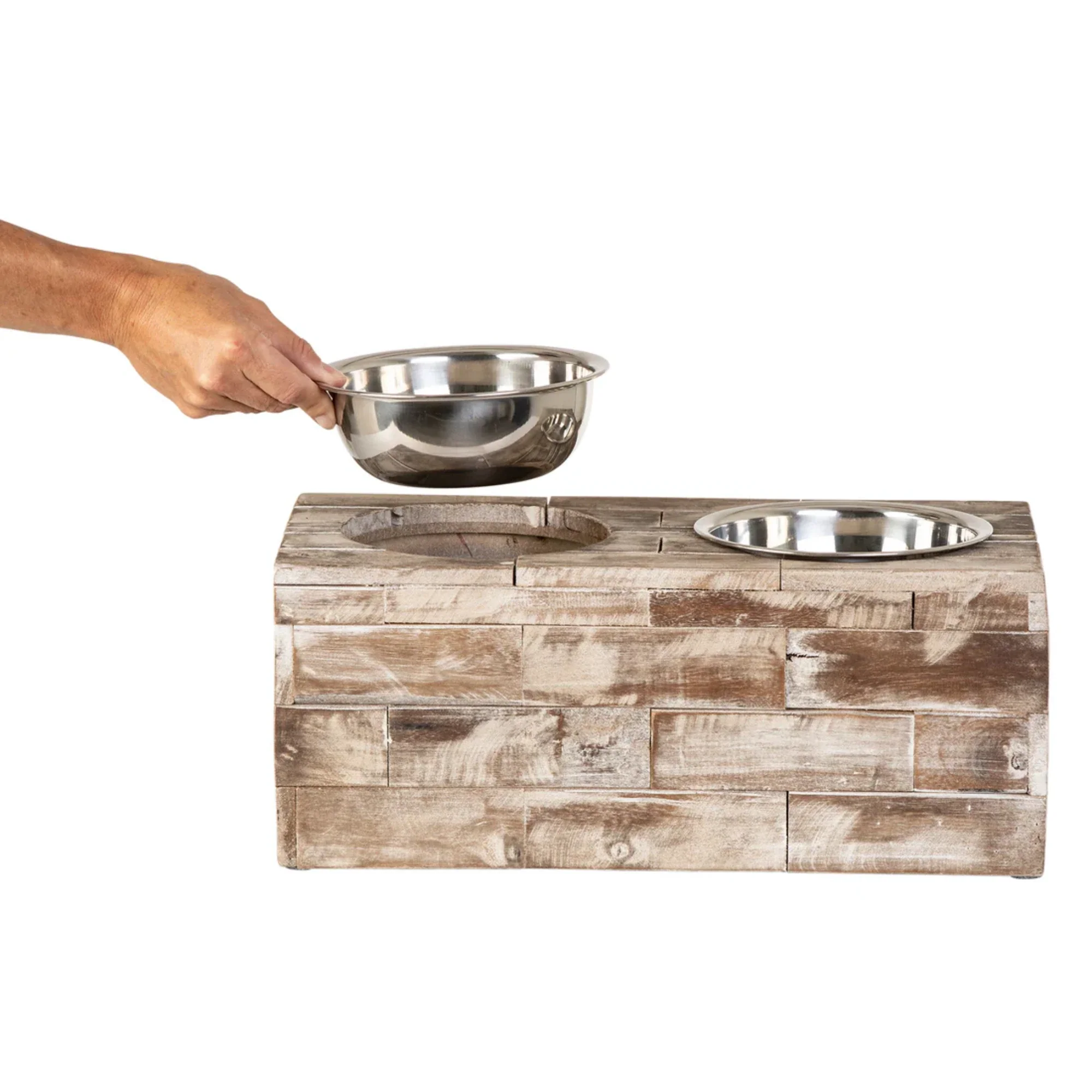 Huntley Pet Berjen Large Double Feeder - Image 6
