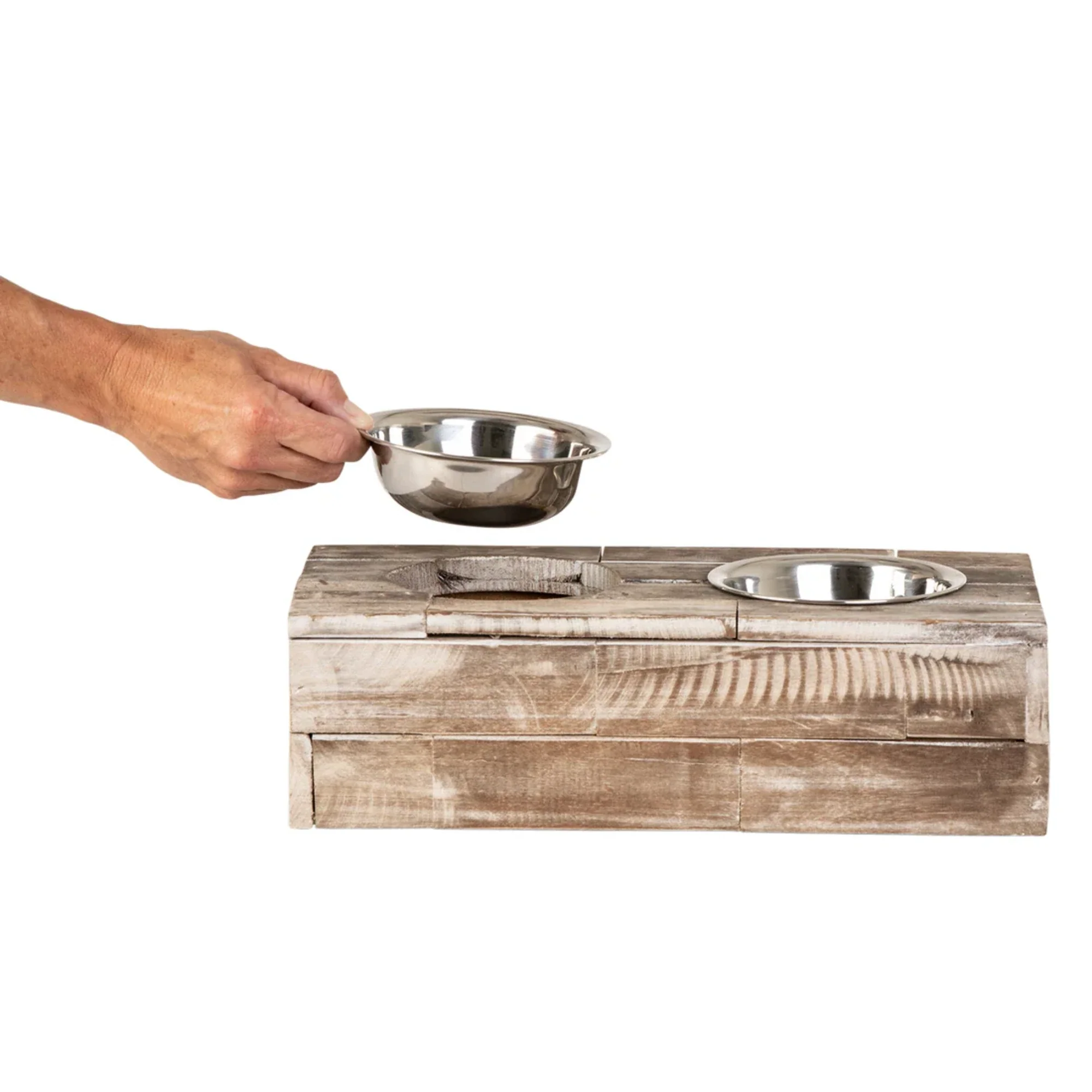 Huntley Pet Berjen Small Double Feeder - Image 5
