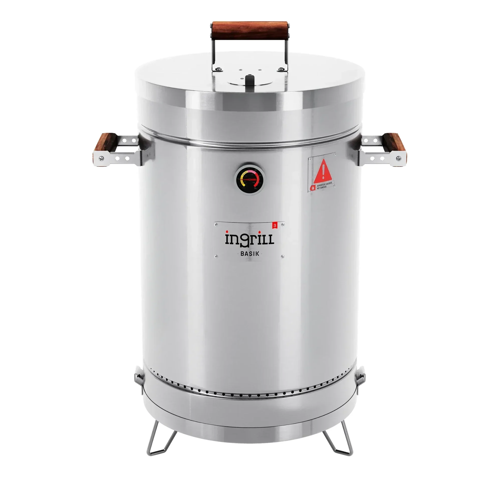 Ingrill BBQ Barrel Smoker Medium Basik