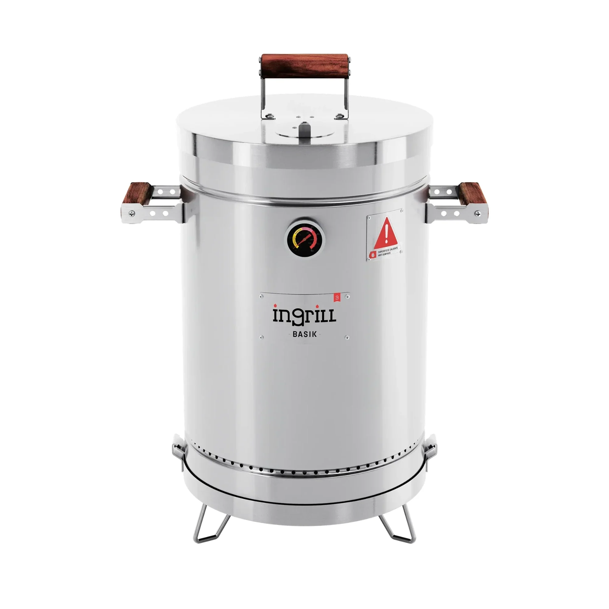 Ingrill BBQ Barrel Smoker Small Basik