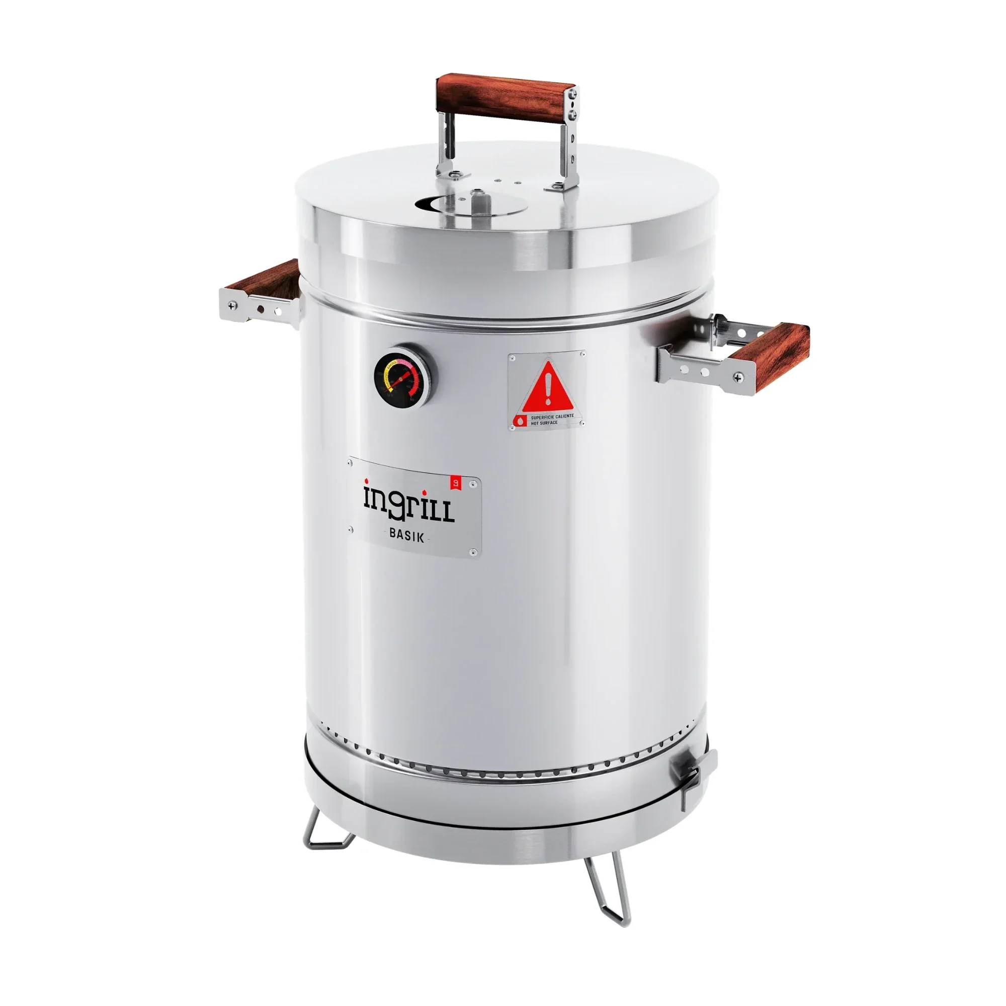 Ingrill BBQ Barrel Smoker Small Basik - Image 4