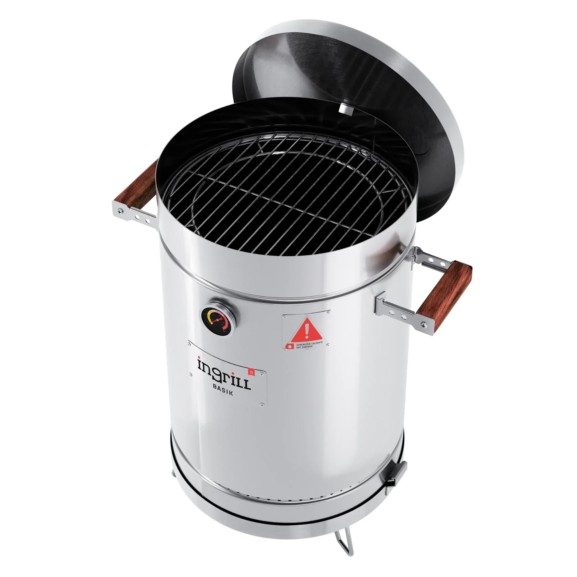 Ingrill BBQ Barrel Smoker Small Basik - Image 5