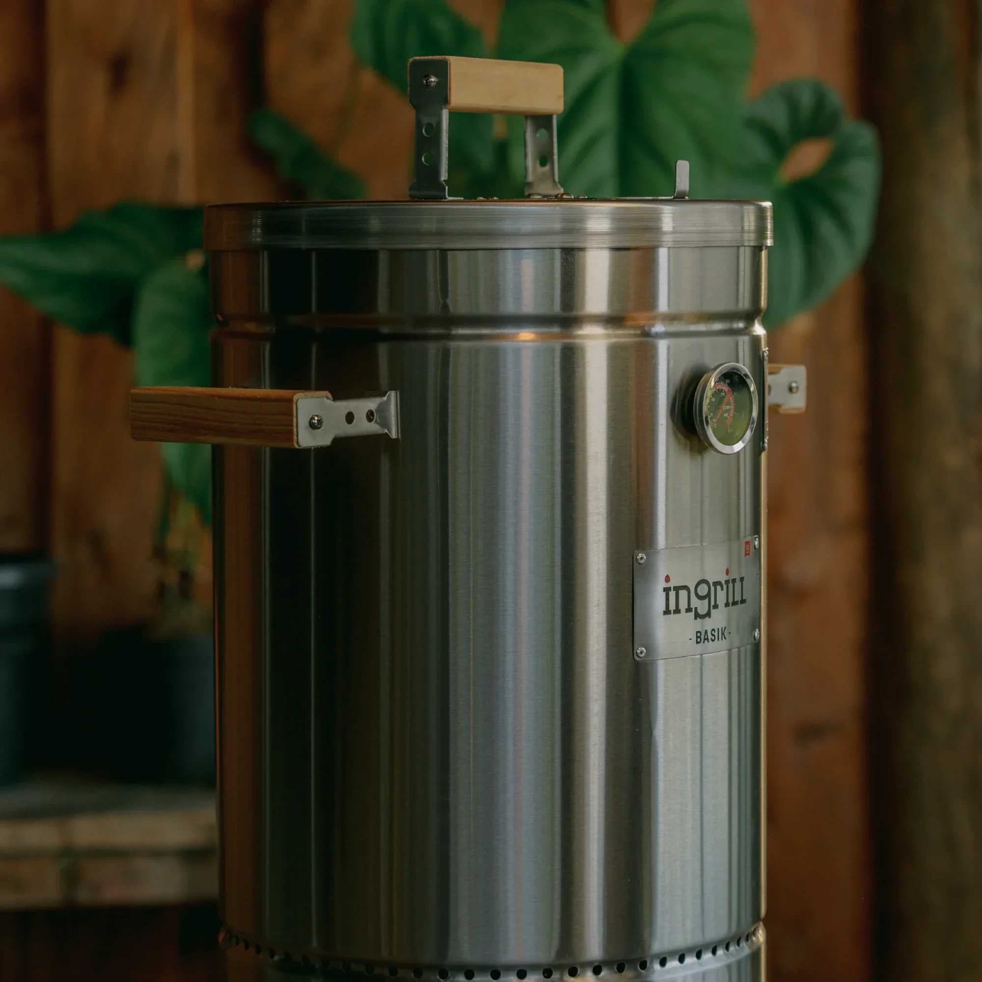 Ingrill BBQ Barrel Smoker Small Basik - Image 6