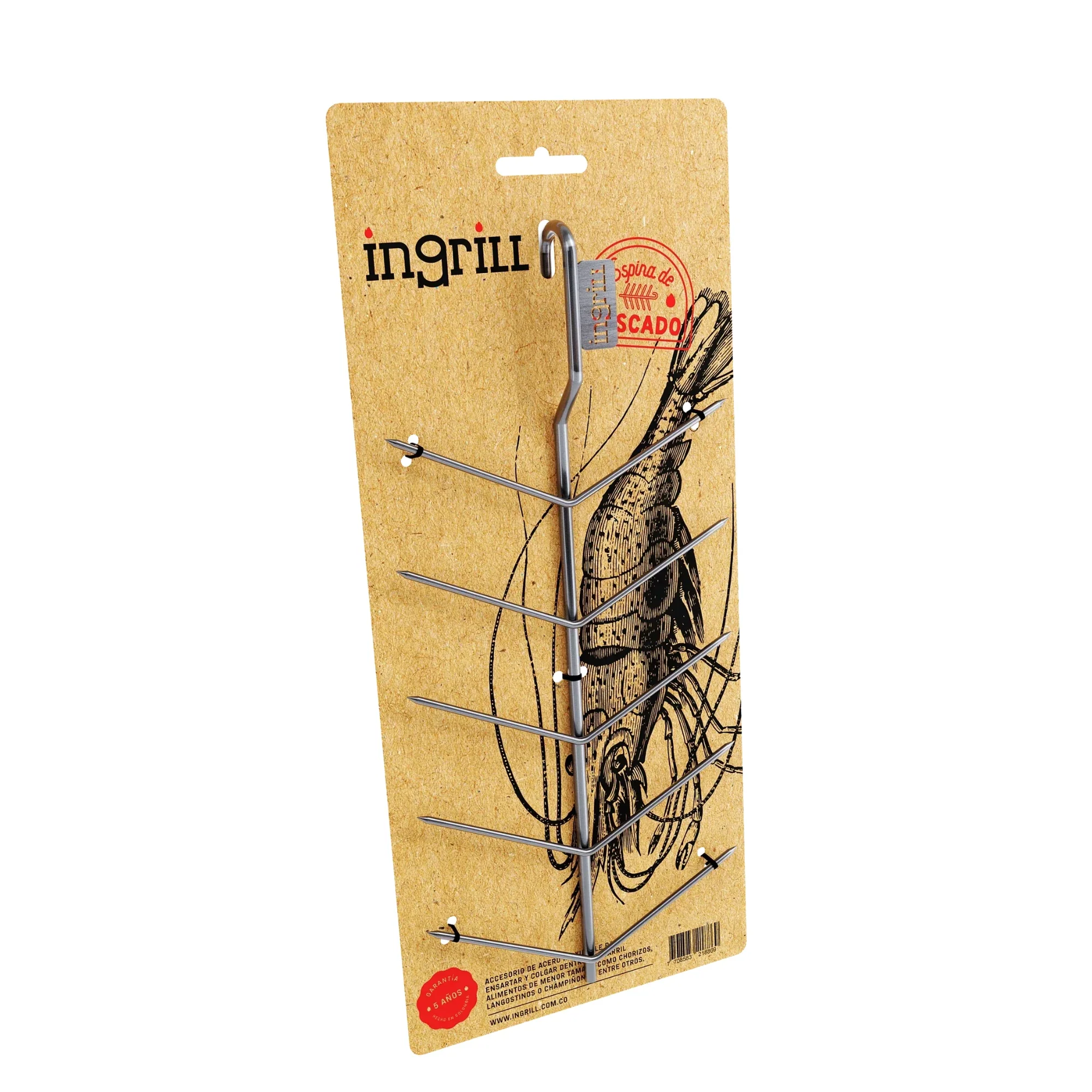 Ingrill Fish Bone Hook