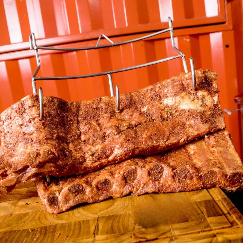 J Barrel Smoker BBQ Rib Hook - Image 2