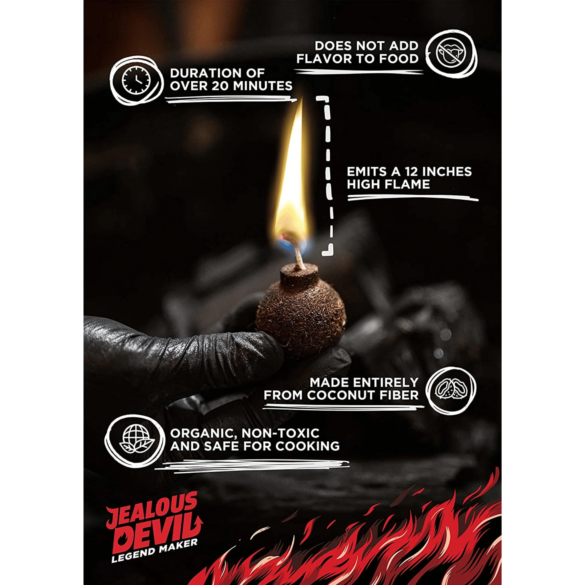 Jealous Devil Boom! Firestarters - 24 Pack - Image 5