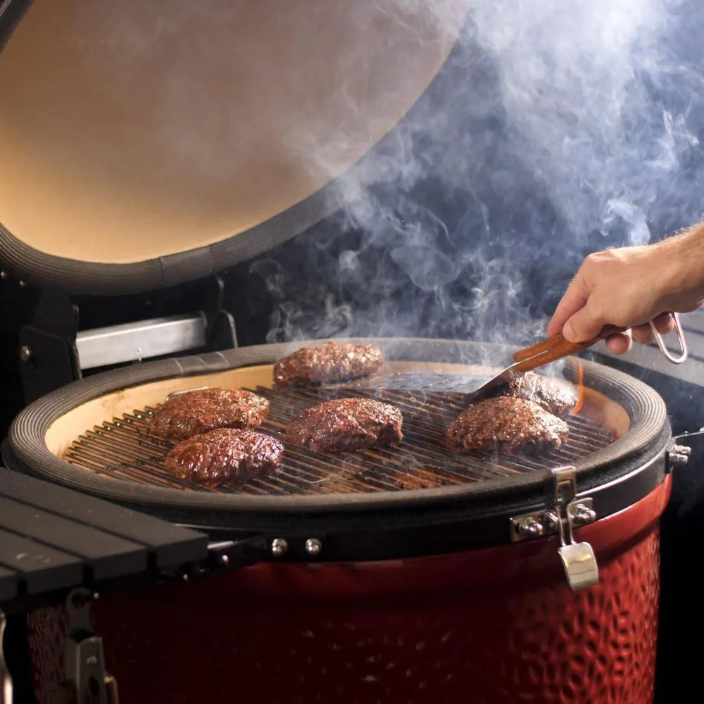 Kamado Joe Big Joe III Bundle w/ Cart, Cover, JoeTisserie & 2 BAGS Lump Charcoal + 1 Box Firestarter - Image 10
