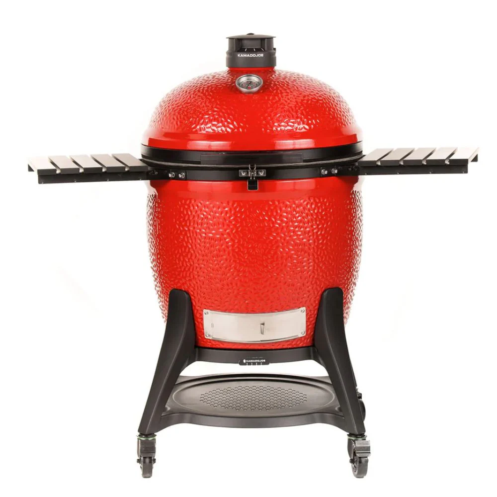 Kamado Joe Big Joe III Freestanding 24-inch Charcoal Grill w/ Grill Gripper & Ash Tool