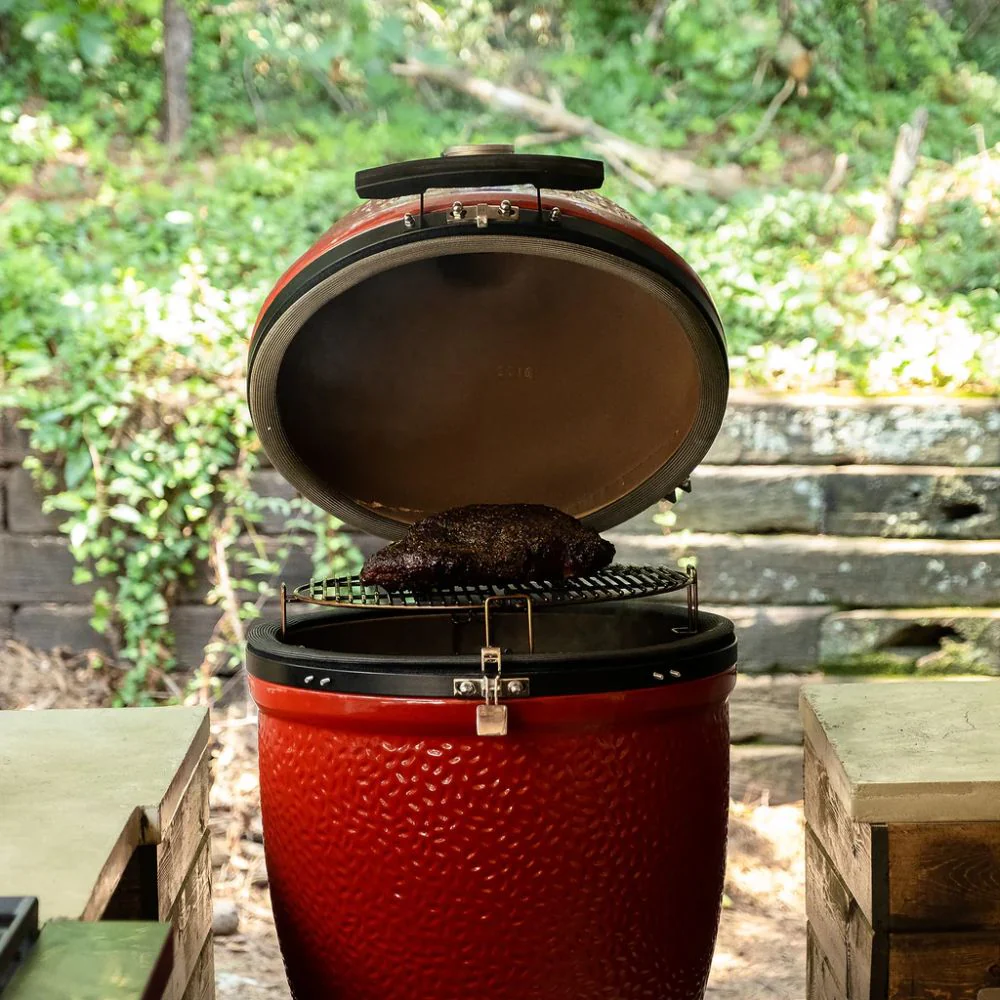 Kamado Joe Classic Joe III Standalone 18-inch Charcoal Grill w/ Grill Gripper & Ash Tool - Image 6