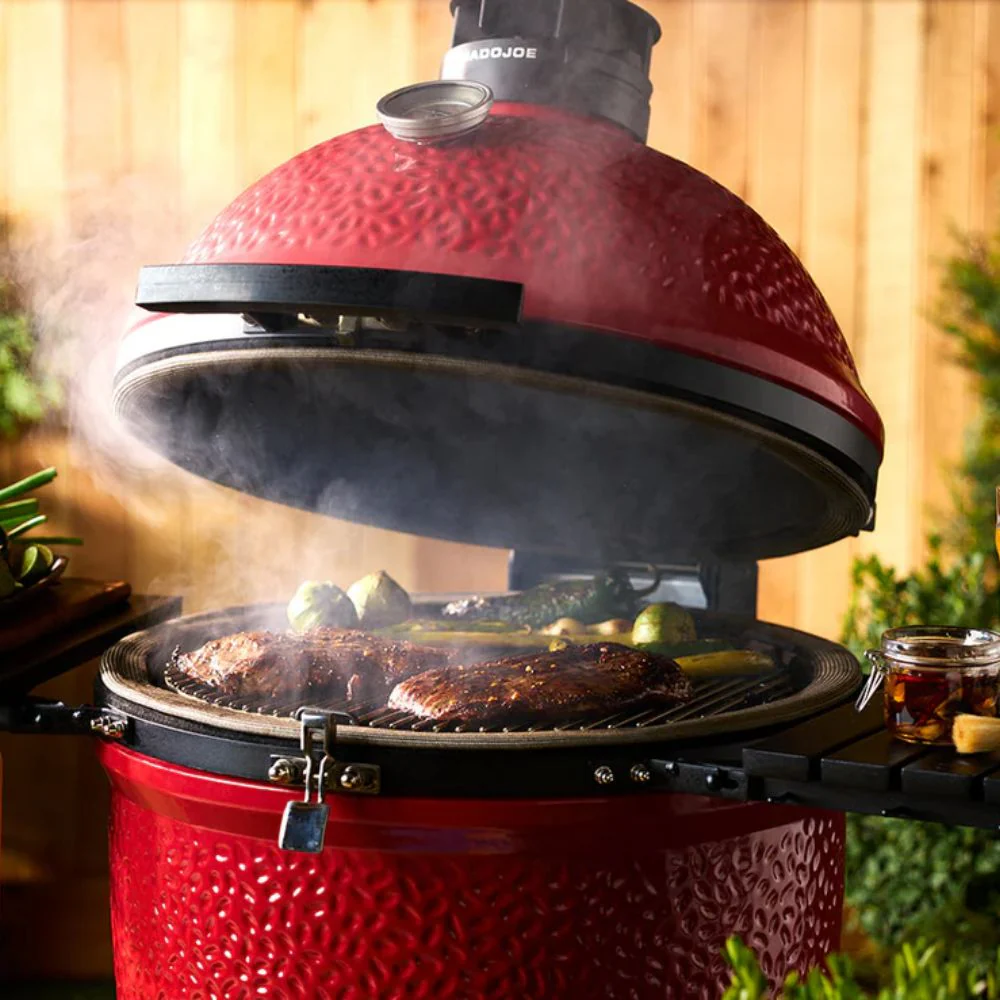 Kamado Joe Half-Moon Stainless Steel Cooking Grate - Image 2