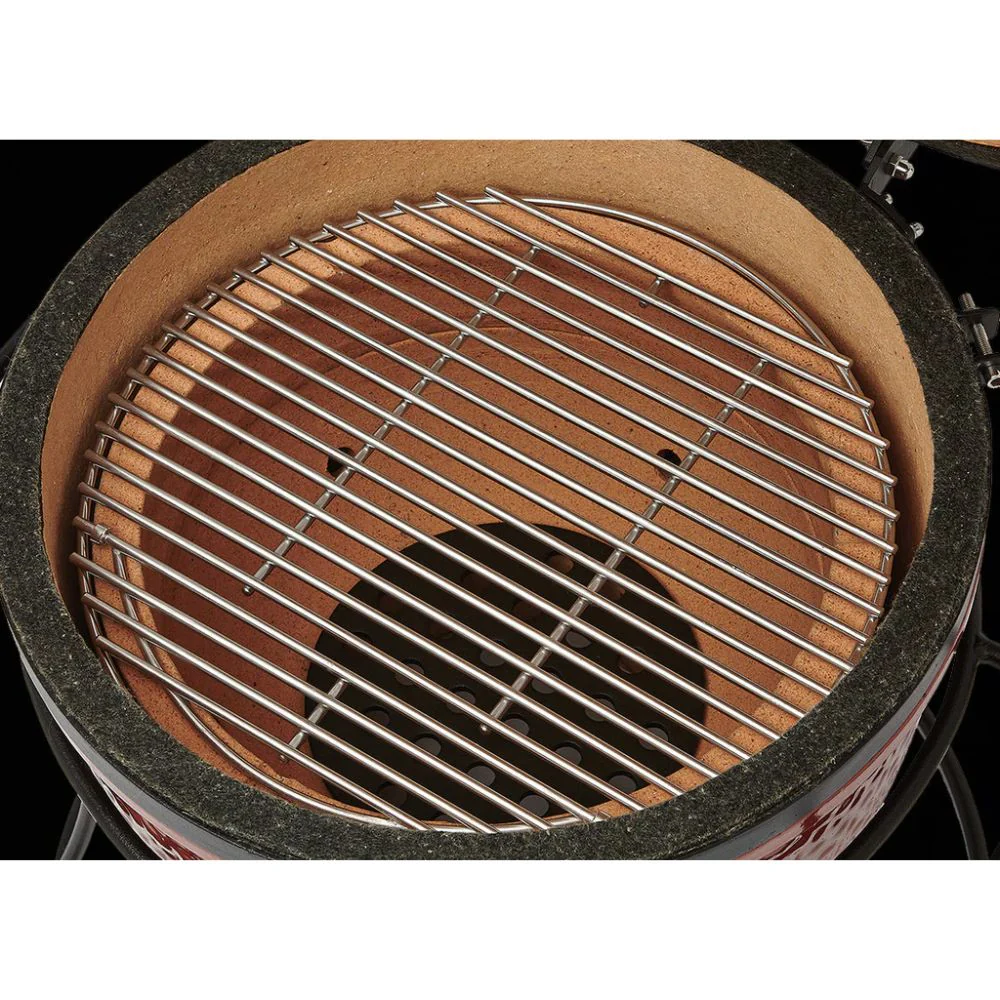 Kamado Joe Joe Jr 13.5-inch Portable Ceramic Charcoal Grill w/ Grill Stand - Image 5