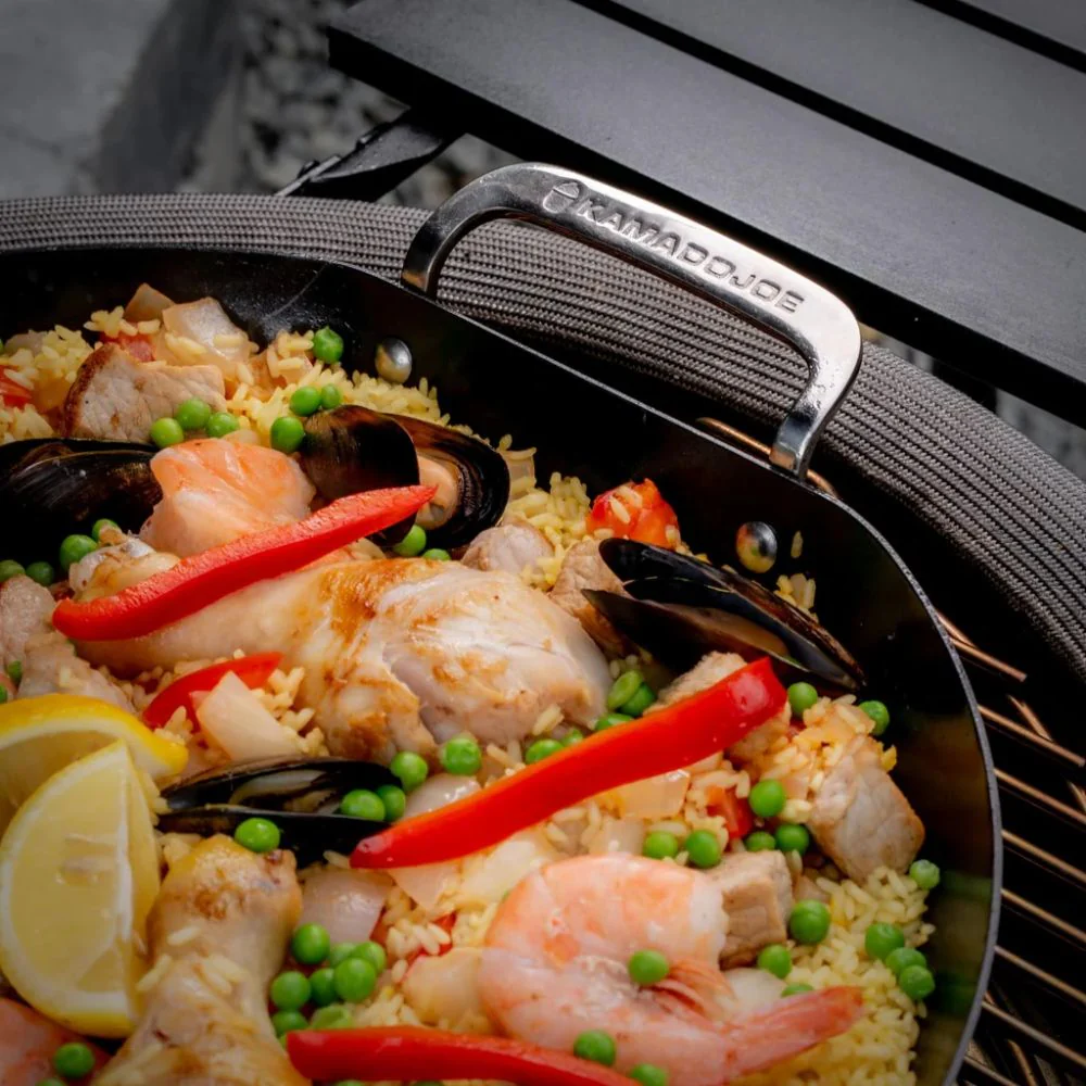 Kamado Joe KJ15124722 Karbon Steel™ Paella Pan - Image 5