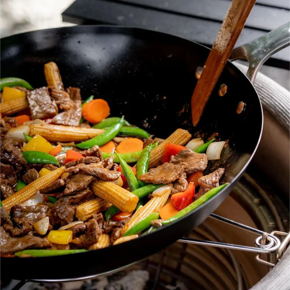 Kamado Joe KJ15124922 Karbon Steel™ Wok - Image 4