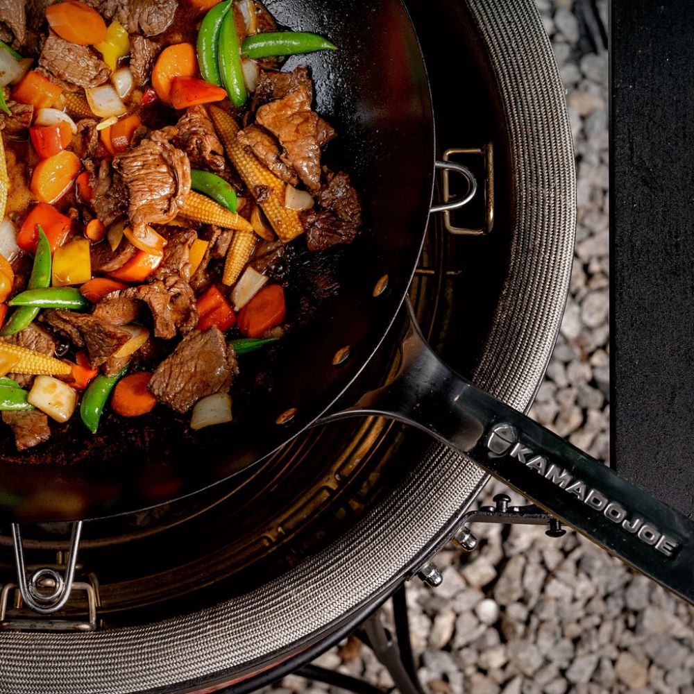 Kamado Joe KJ15124922 Karbon Steel™ Wok - Image 5