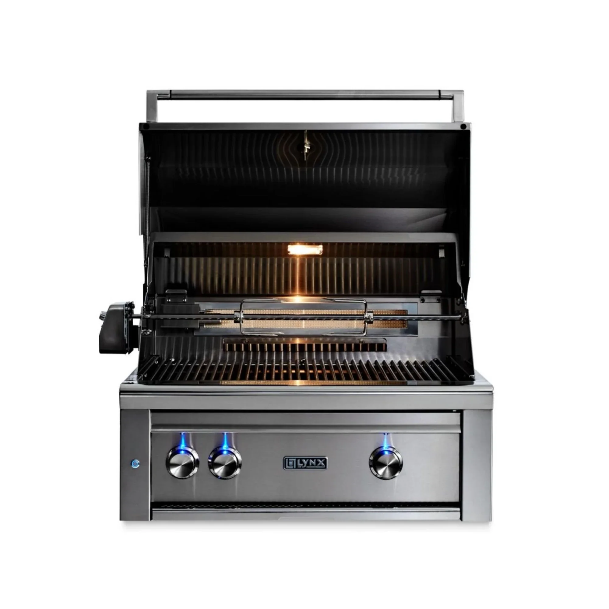 Lynx L30ATR Professional 30-Inch Built-in all Infrared Trident Gas Grill with Rotisserie - Image 2