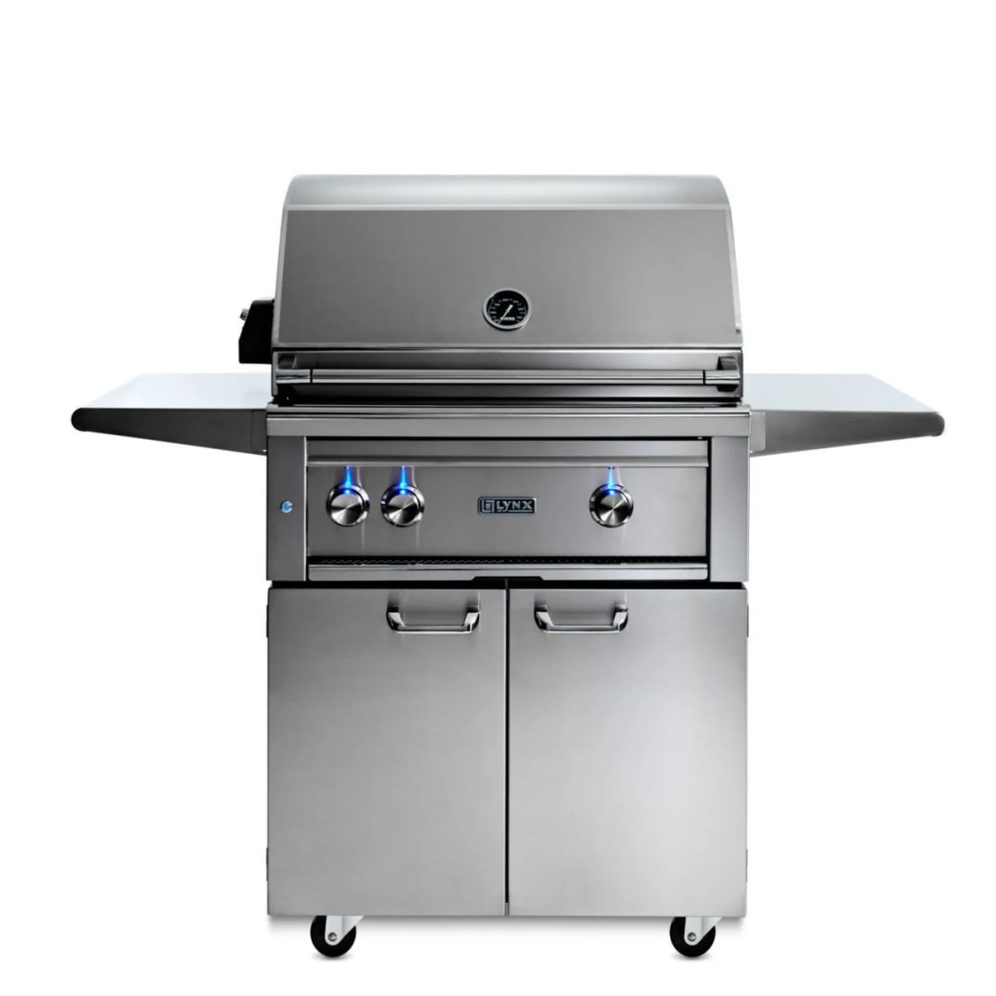 Lynx L30TRF 30-Inch Freestanding Gas Grill With One Infrared Trident Burner And Rotisserie