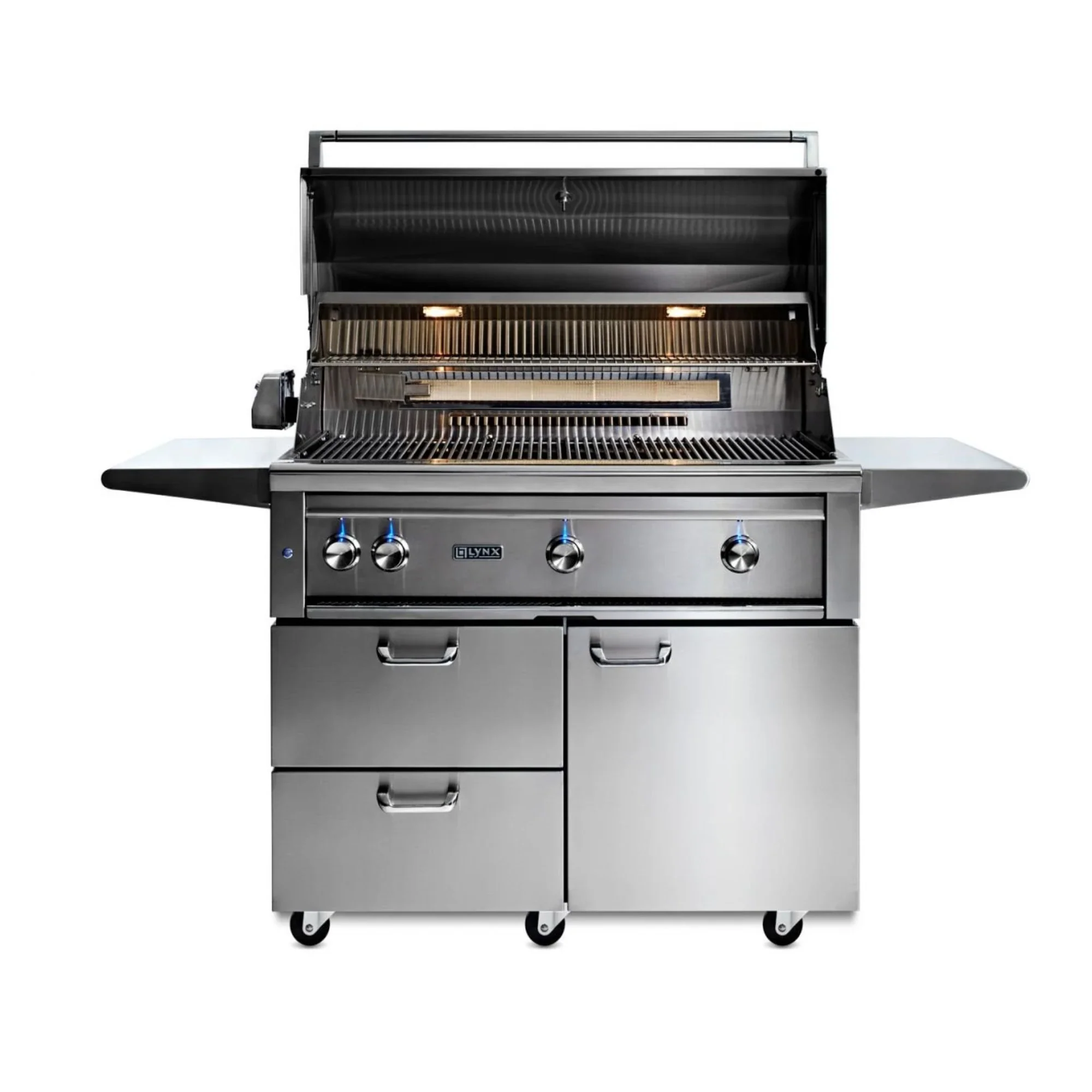 Lynx L42ATRF Professional 42-Inch Freestanding Gas Grill All Infrared Trident Burners with Rotisserie - Image 2