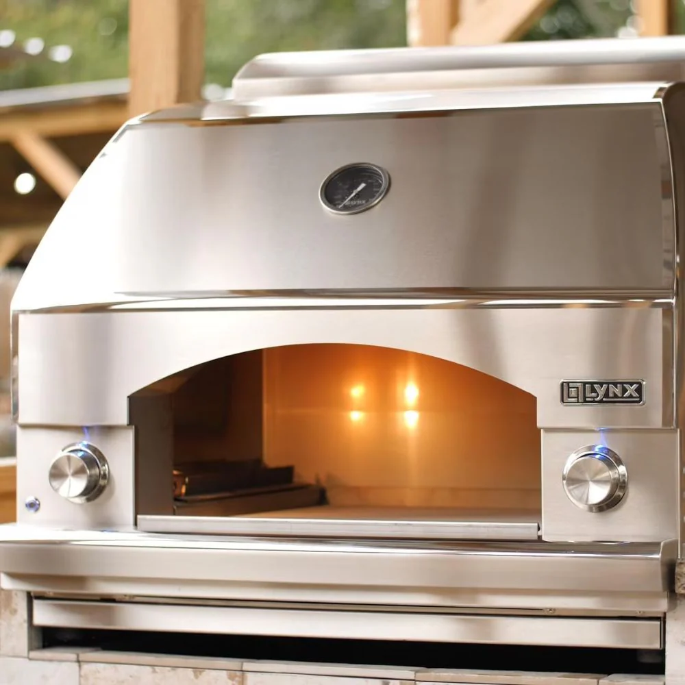 Lynx Napoli LPZAF Professional 30-Inch Gas Outdoor Pizza Oven On Mobile Cart - Image 2