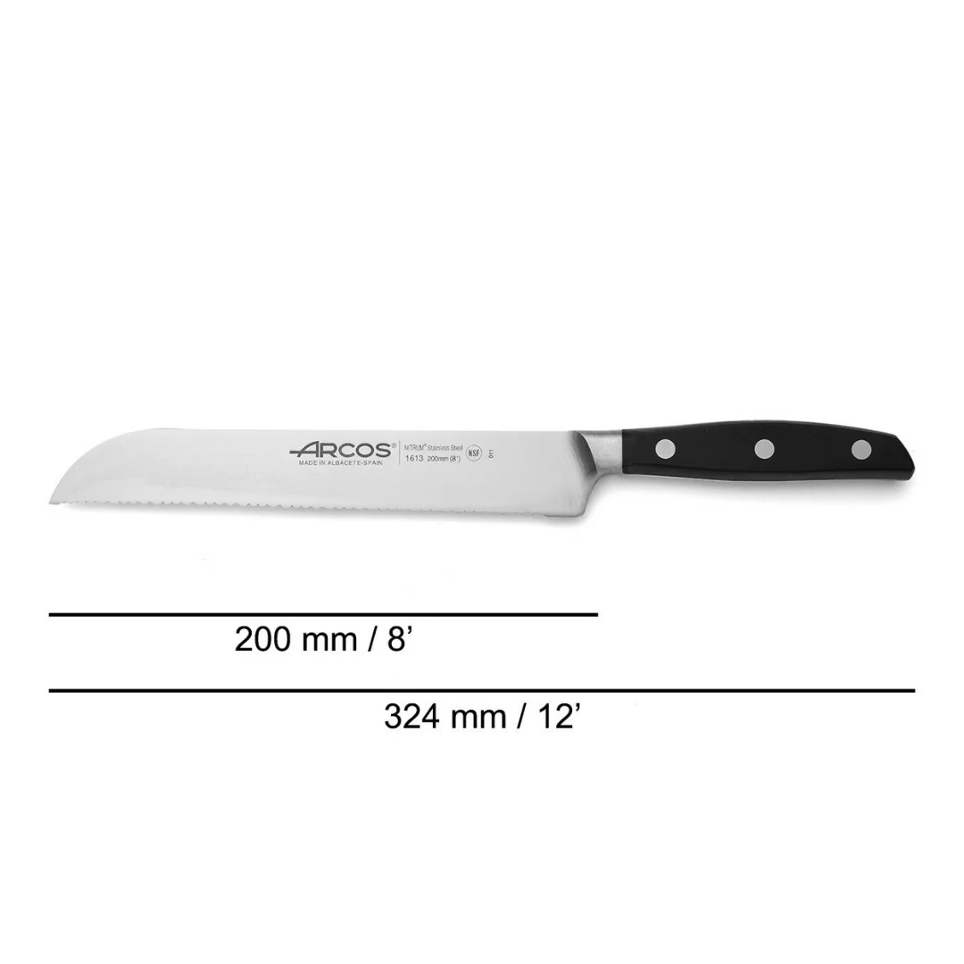 Arcos Manhattan Series 8" Bread Knife - Image 2