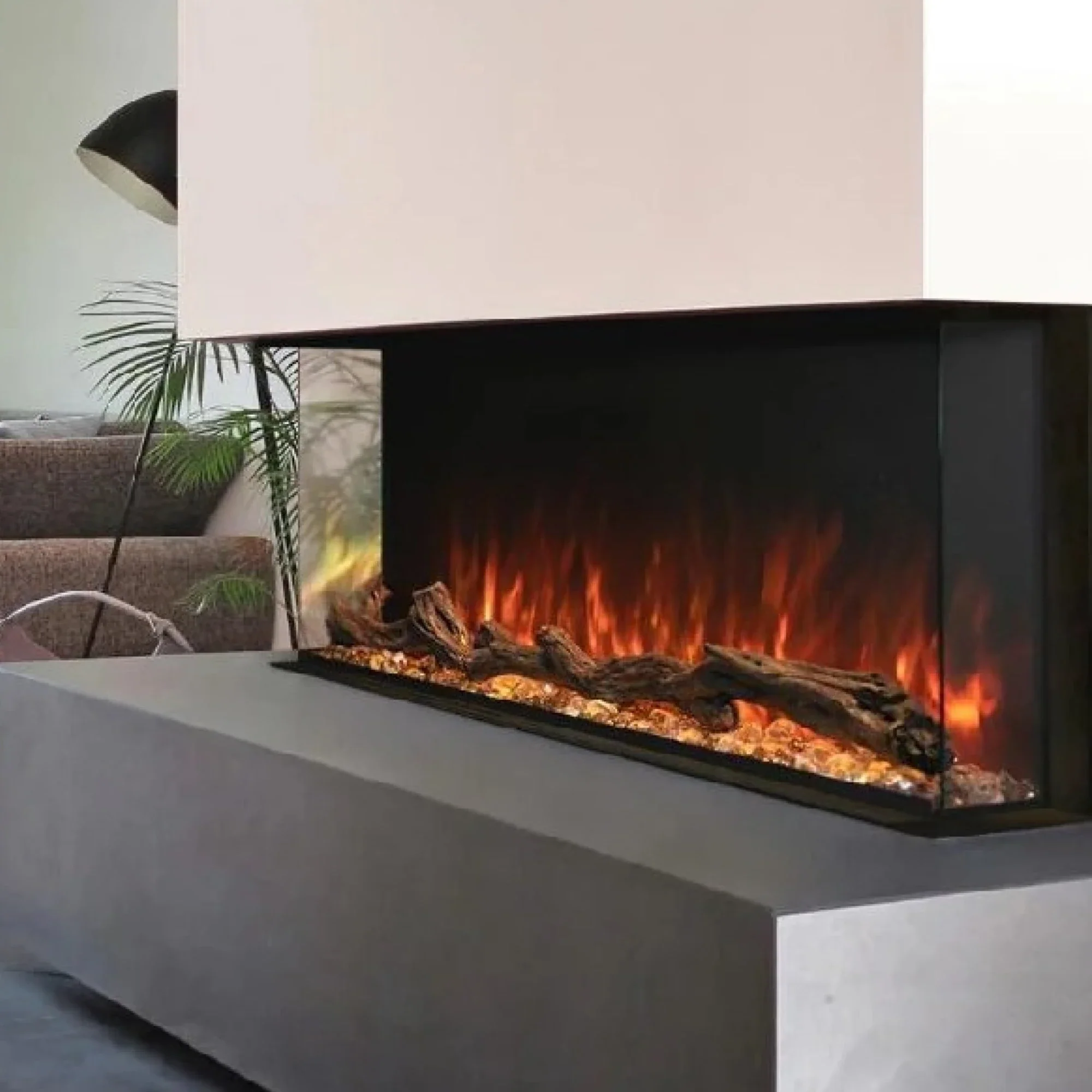 Modern Flames 120 Inch Landscape Pro Multi Linear Electric Fireplace - Image 2