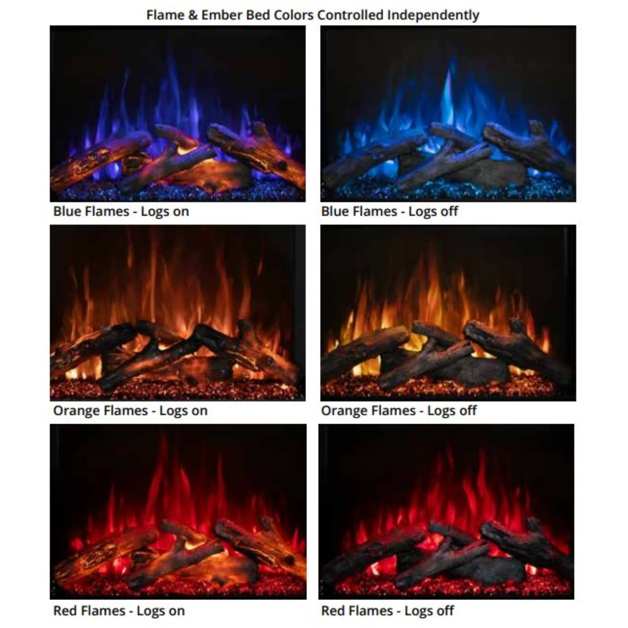 Modern Flames 26 Inch Redstone Traditional Electric Fireplace - Image 9