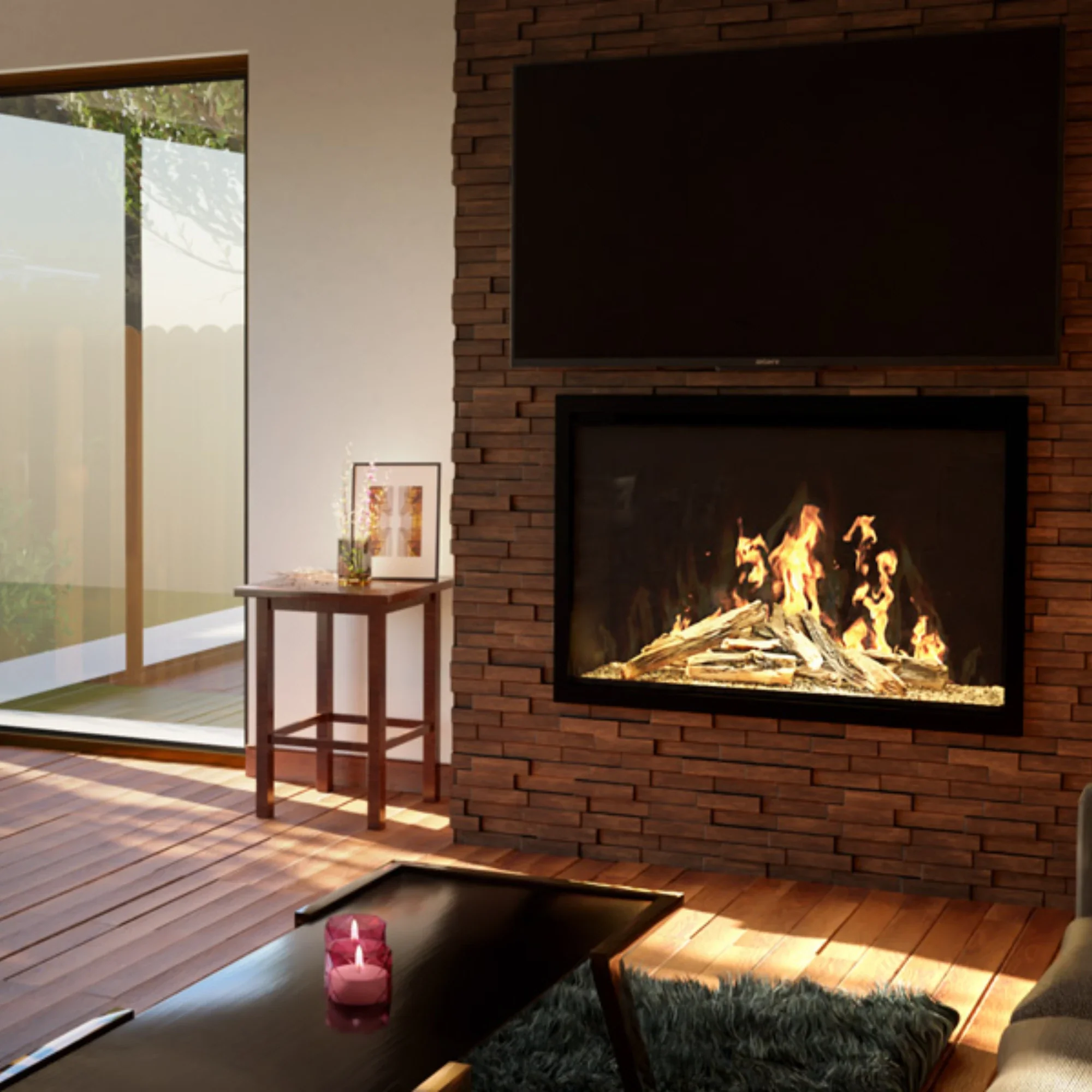 Modern Flames 42 Inch Orion Traditional Virtual Electric Fireplace