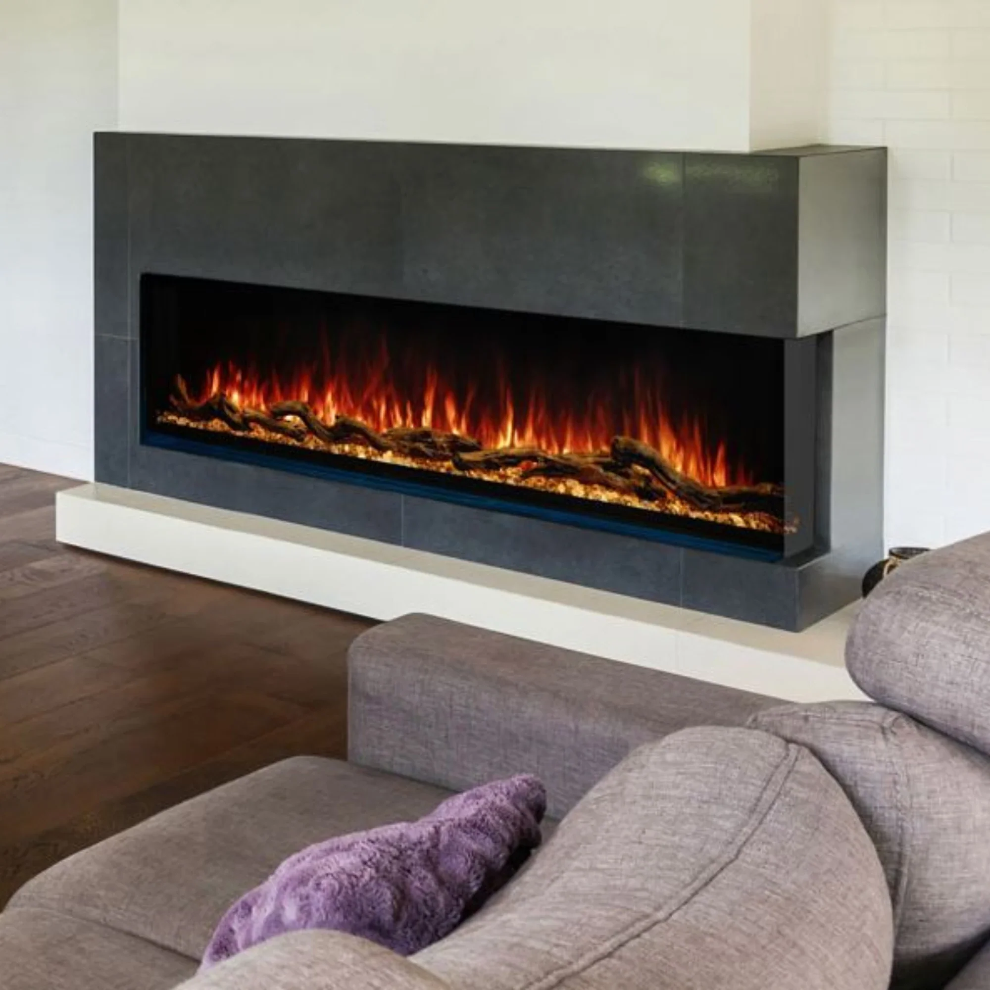 Modern Flames 44" Landscape Pro Multi Linear Electric Fireplace - Image 3