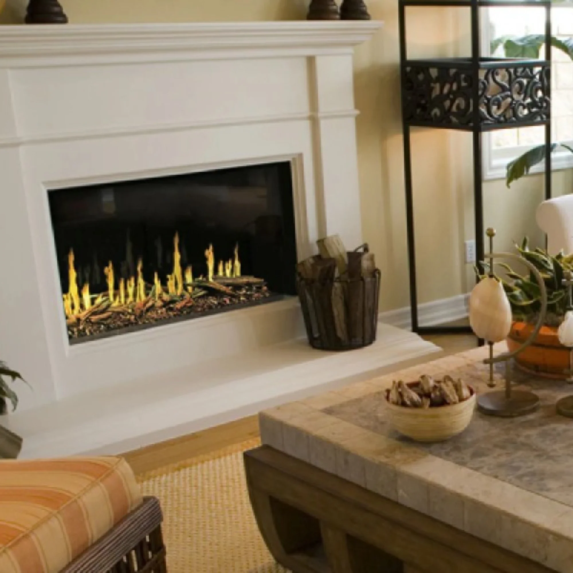 Modern Flames 52 Inch Orion Multi HelioVision Linear Electric Fireplace - Image 3