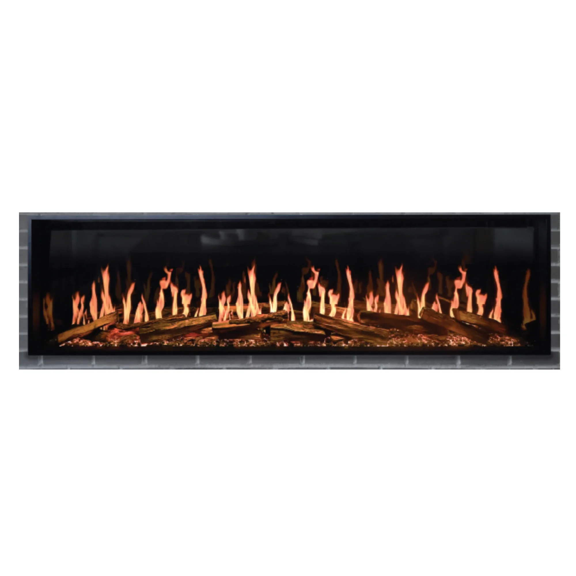 Modern Flames 68"- 80" TruWood Premium Timber Kit - Large
