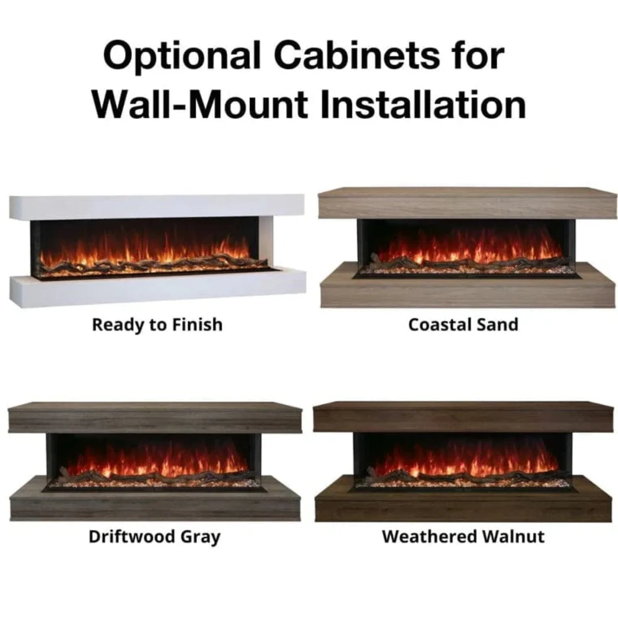 Modern Flames Wall Mount Cabinet for 60" Orion Multi Electric Fireplace - Image 5